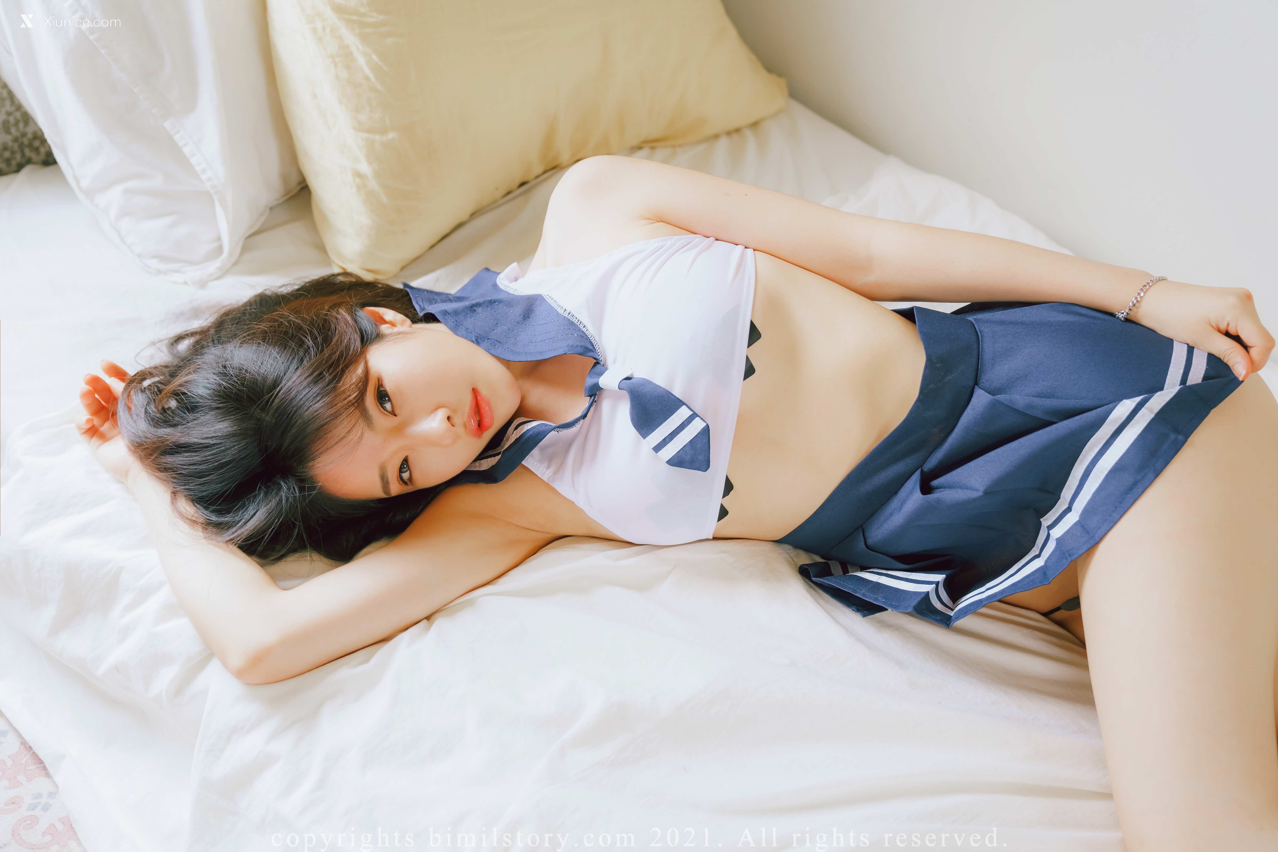 Bimilstory Hanna (한나) Vol.12 Sera Costume Hanna – In The Rooftop Room 4K