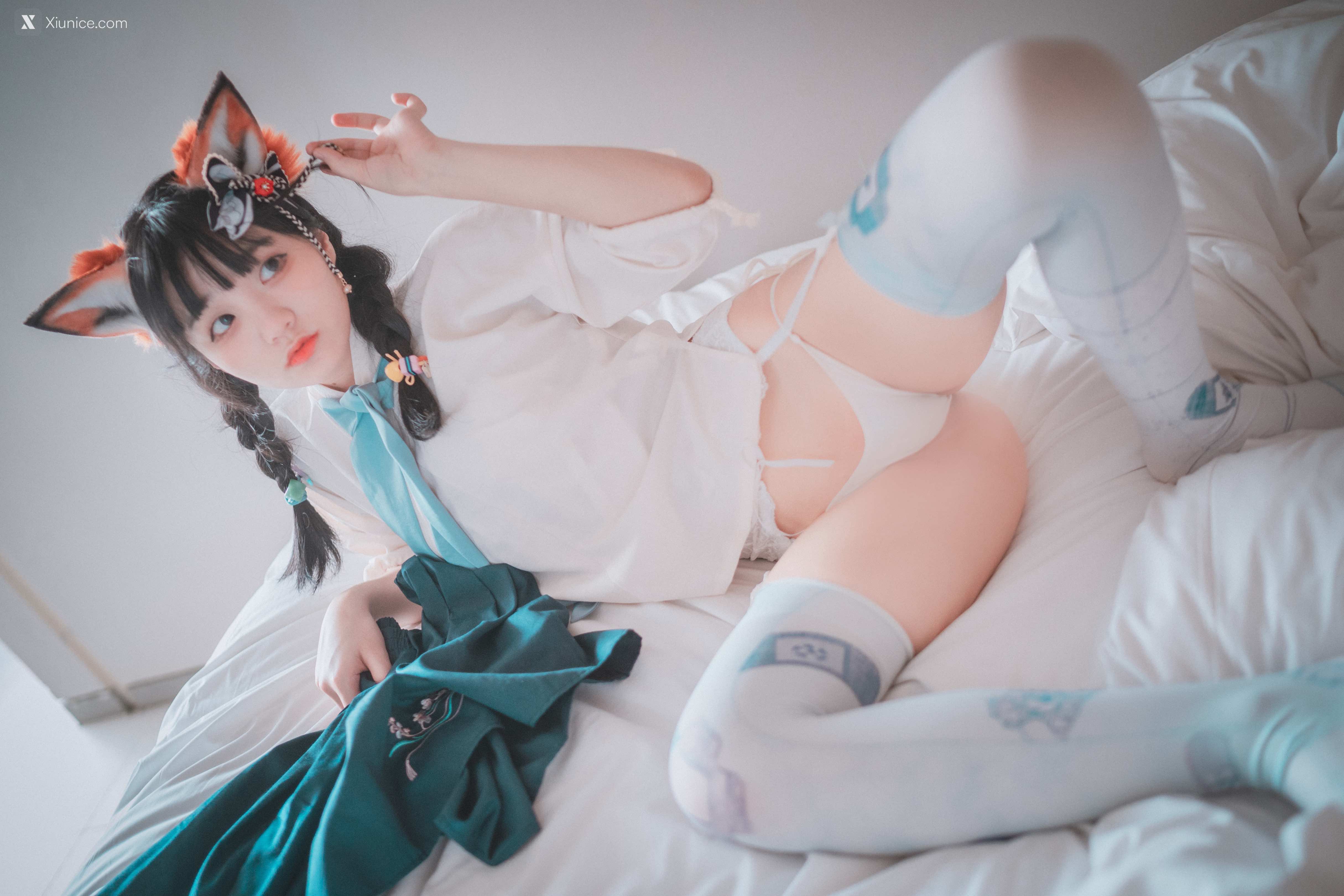 DJAWA Photo – Jeong Jenny (정제니) – Kitsune in Hanfu 4K