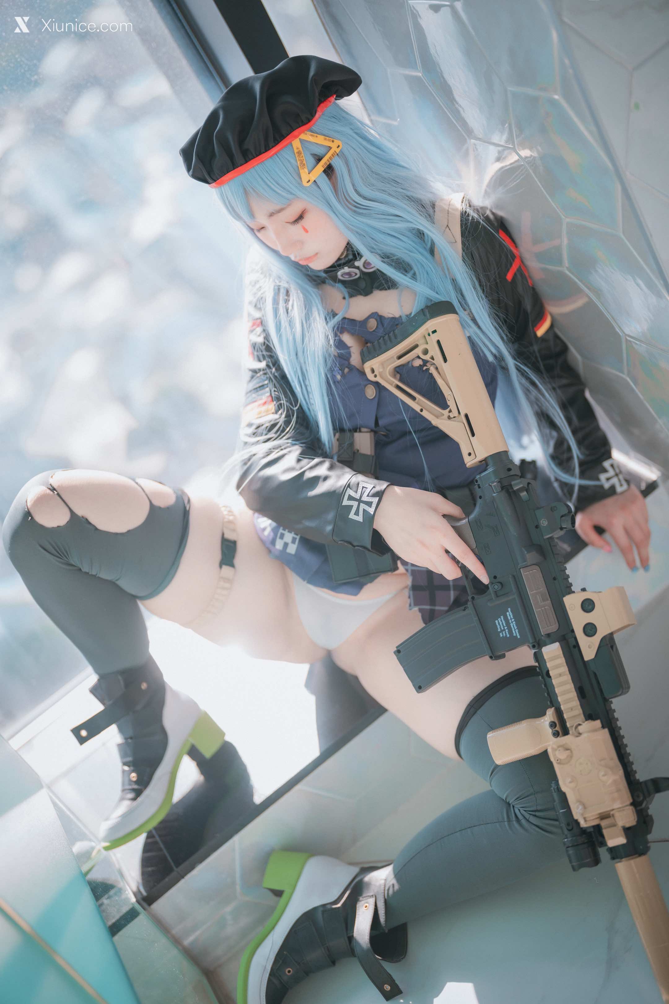 DJAWA Photo – Mimmi (밈미) – Girls’ Frontline – HK416 (Damaged ver.) 4K
