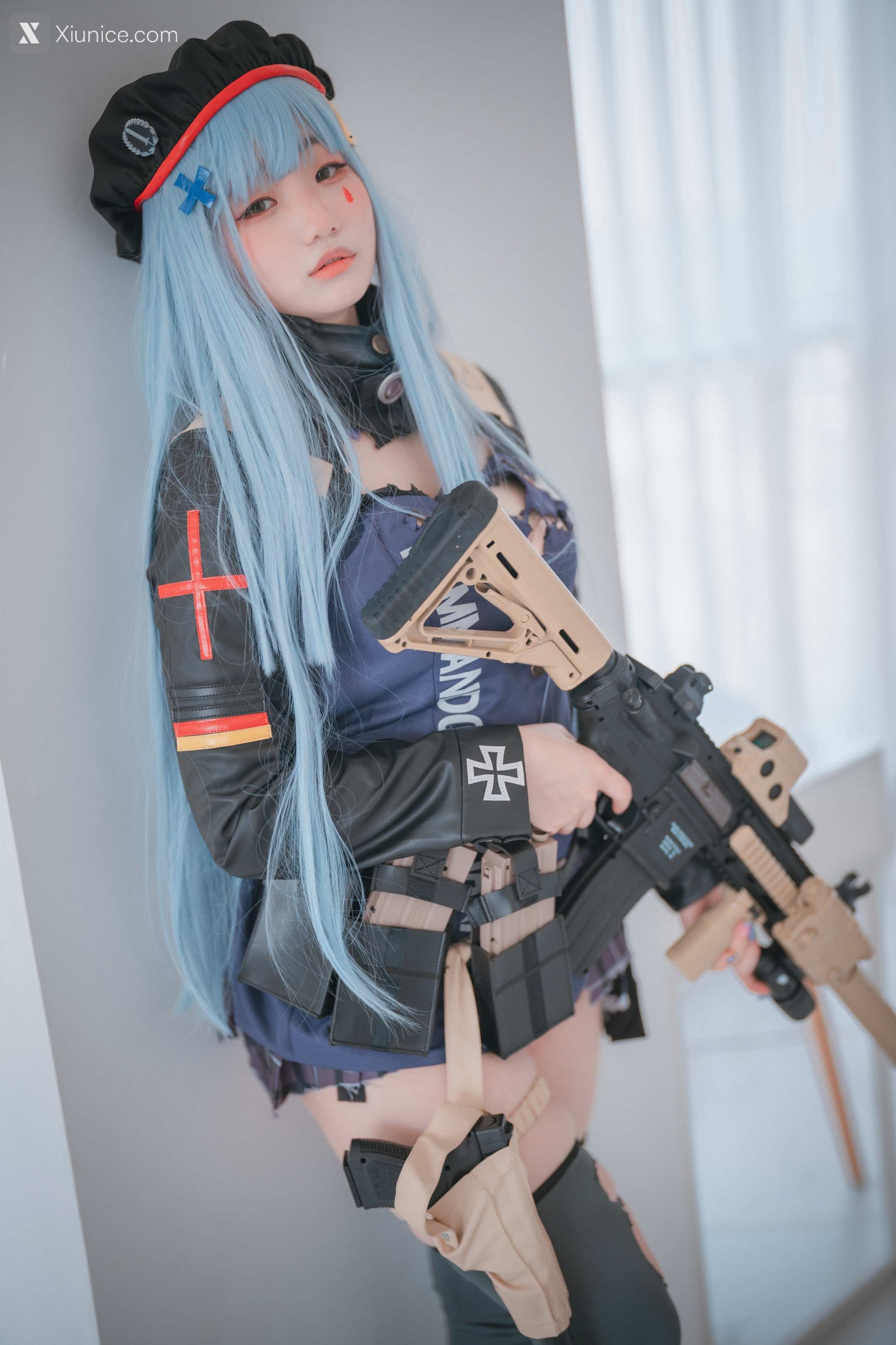 DJAWA Photo – Mimmi (밈미) – Girls’ Frontline – HK416 (Damaged ver.) 4K