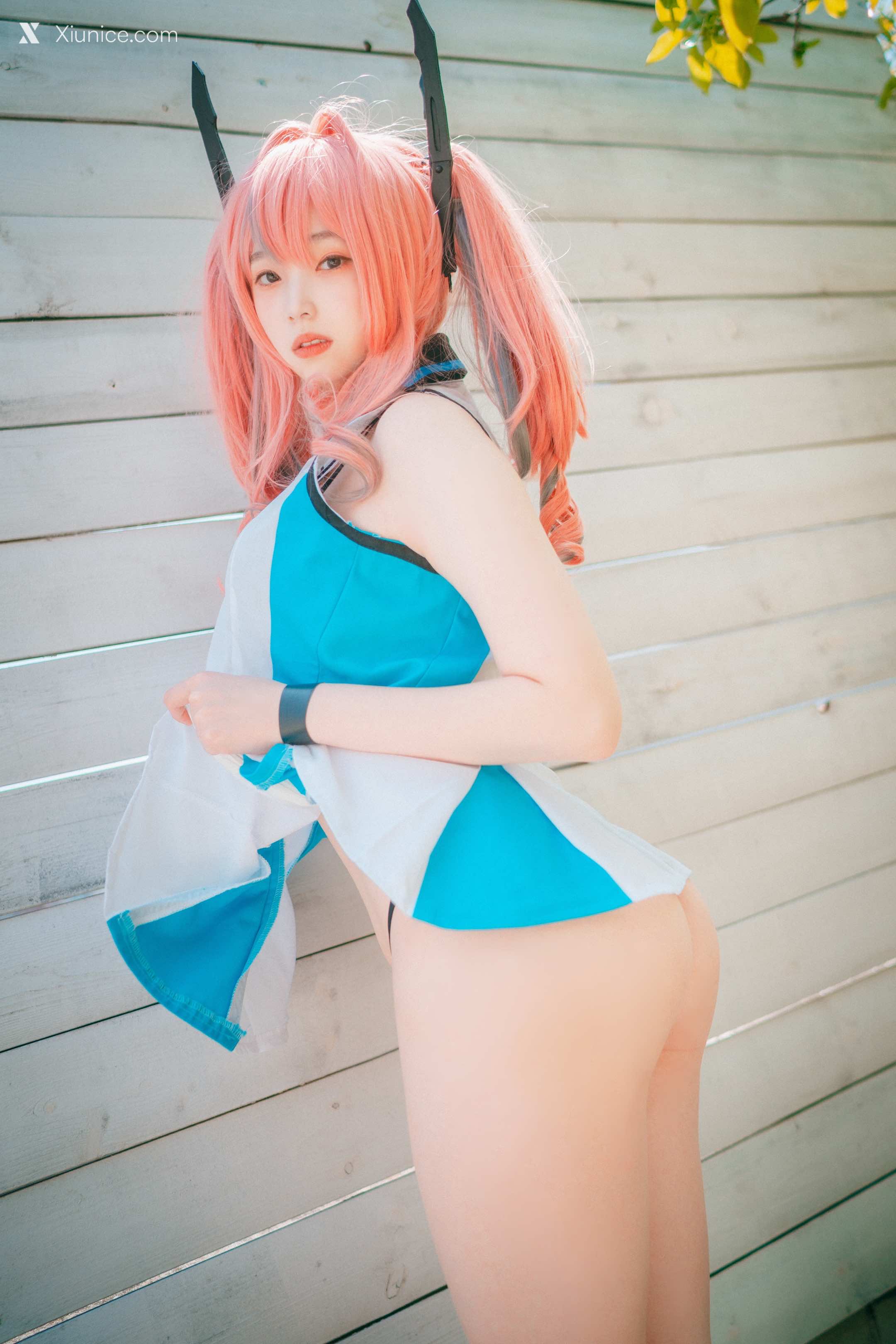 DJAWA Photo – Bambi (밤비) – USS Bremerton (Azur Lane) Scorching-Hot Training 4K