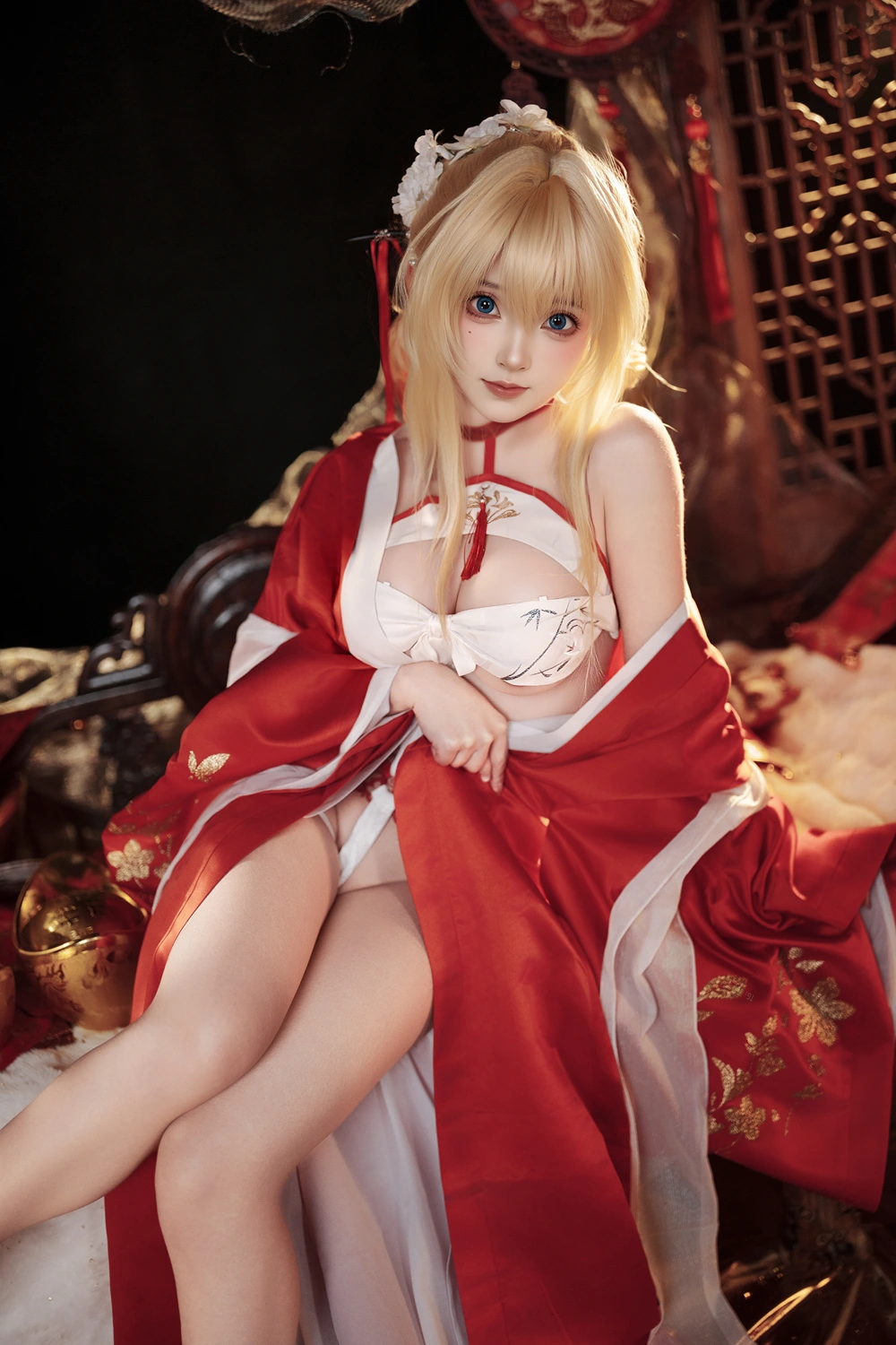 Cosplay Bangni邦尼 – 凉夜香雪