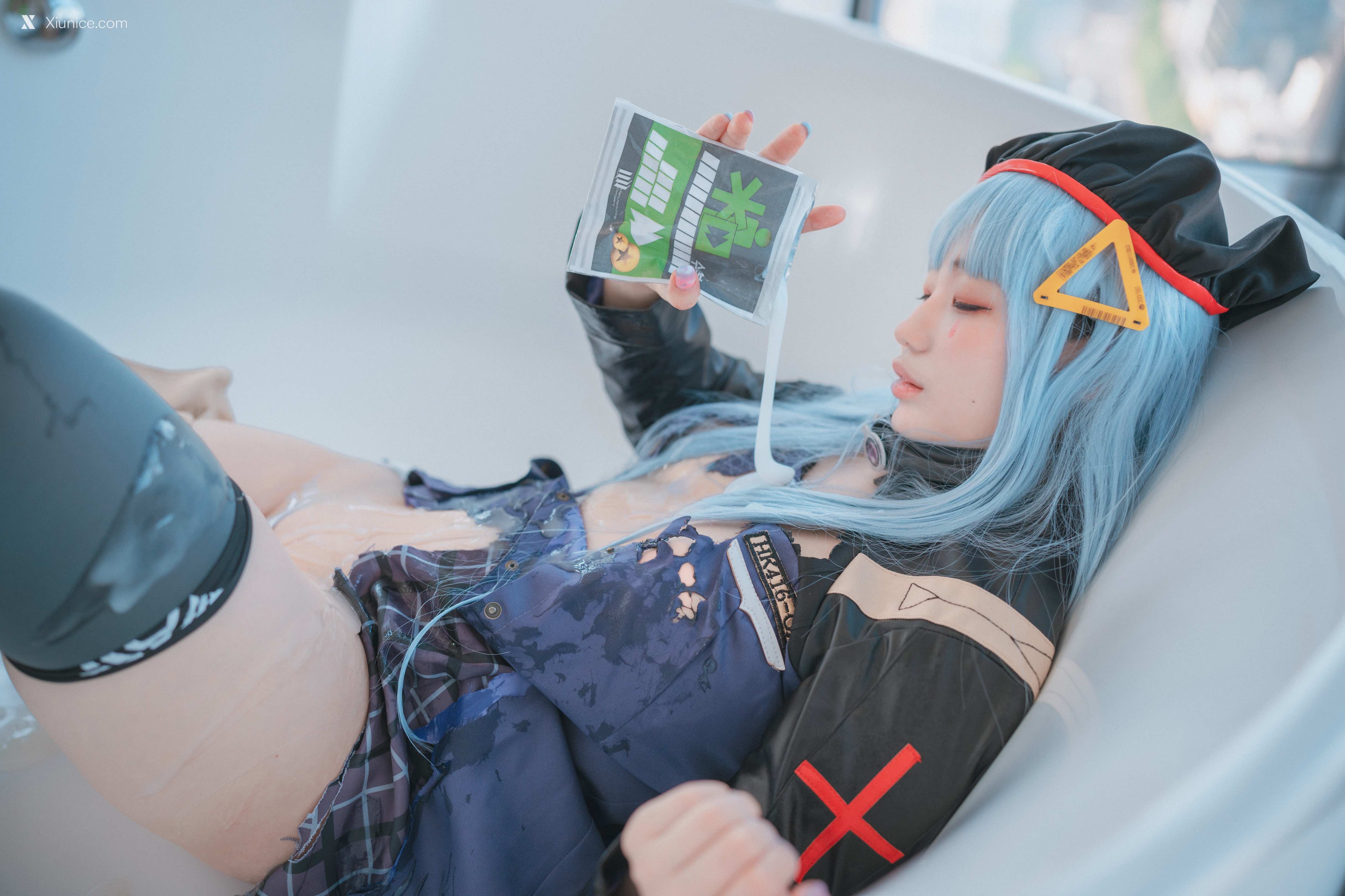 DJAWA Photo – Mimmi (밈미) – Girls’ Frontline – HK416 (Damaged ver.) 4K