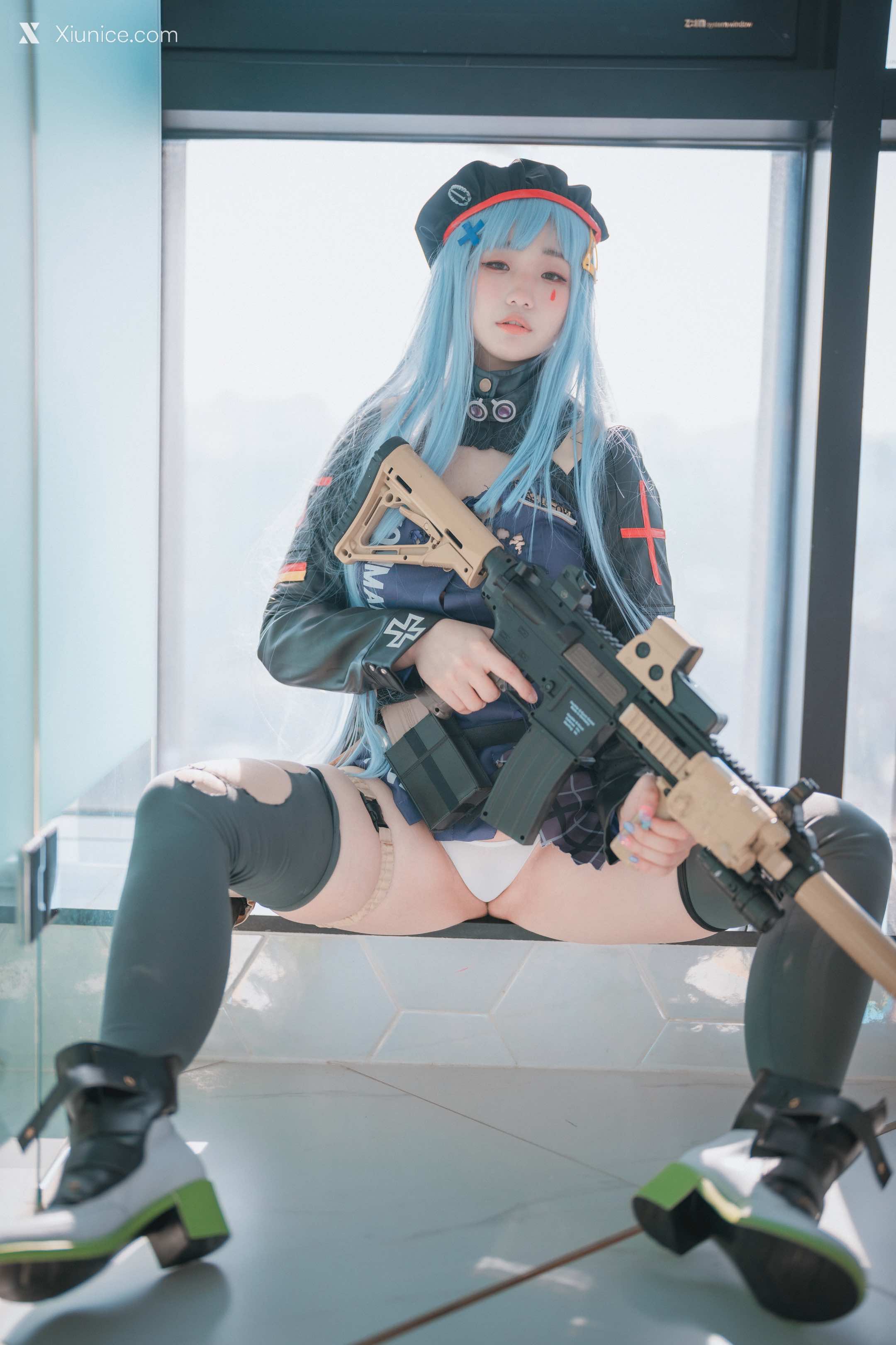 DJAWA Photo – Mimmi (밈미) – Girls’ Frontline – HK416 (Damaged ver.) 4K