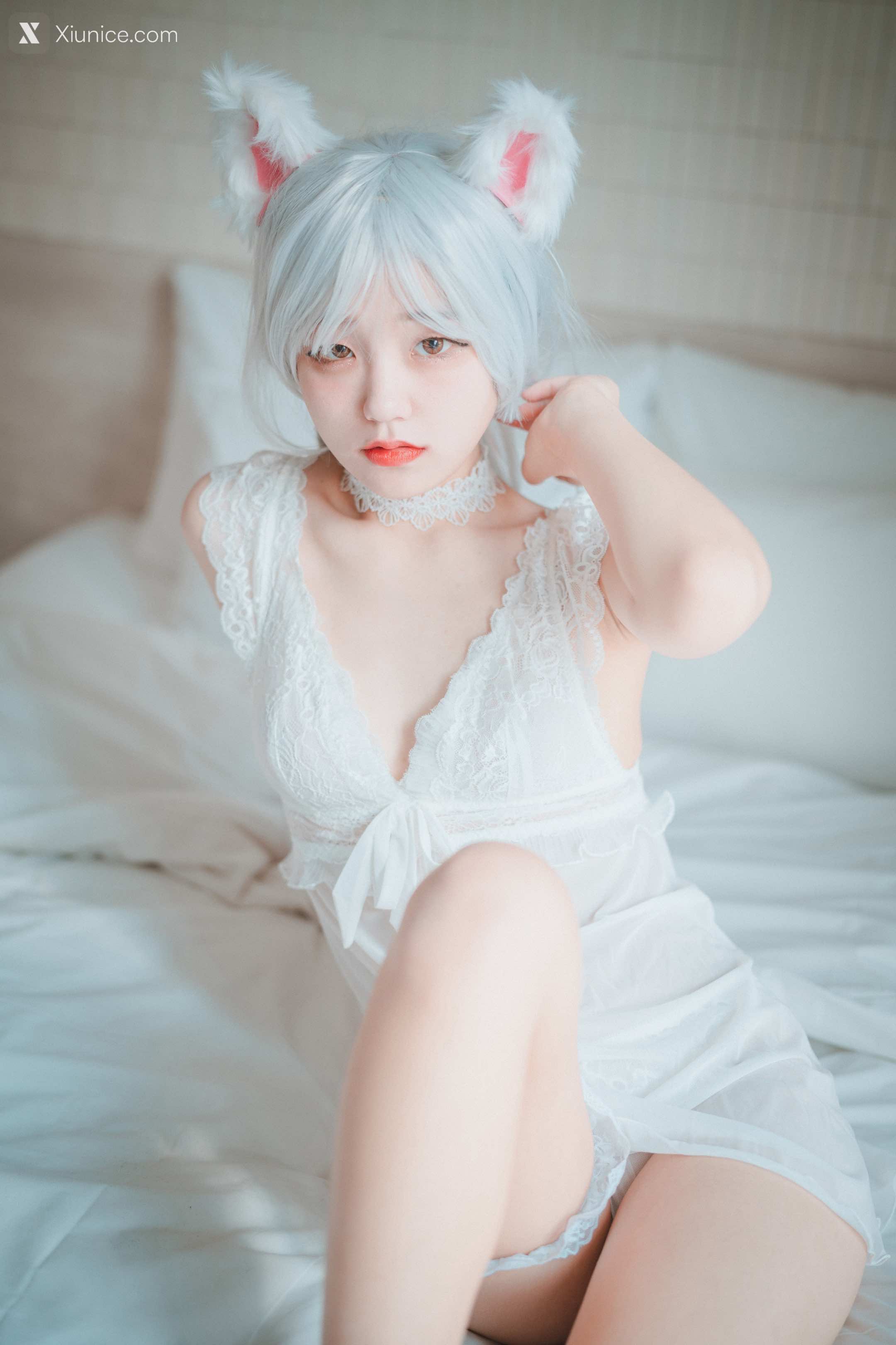 DJAWA Photo – Jeong Jenny (정제니) – Schwarz und Wei Katzenmädchen (Full Ver) 4K