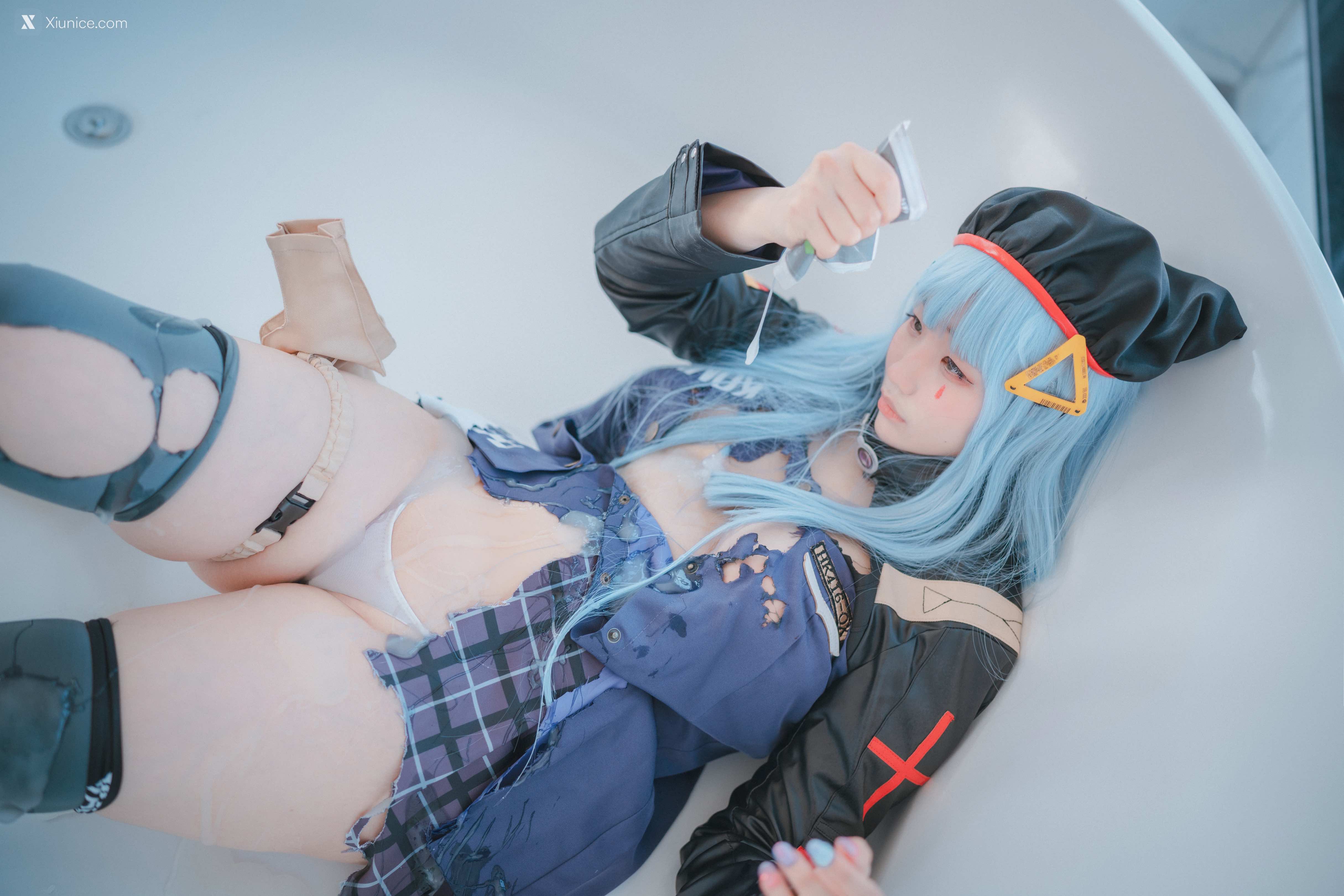 DJAWA Photo – Mimmi (밈미) – Girls’ Frontline – HK416 (Damaged ver.) 4K