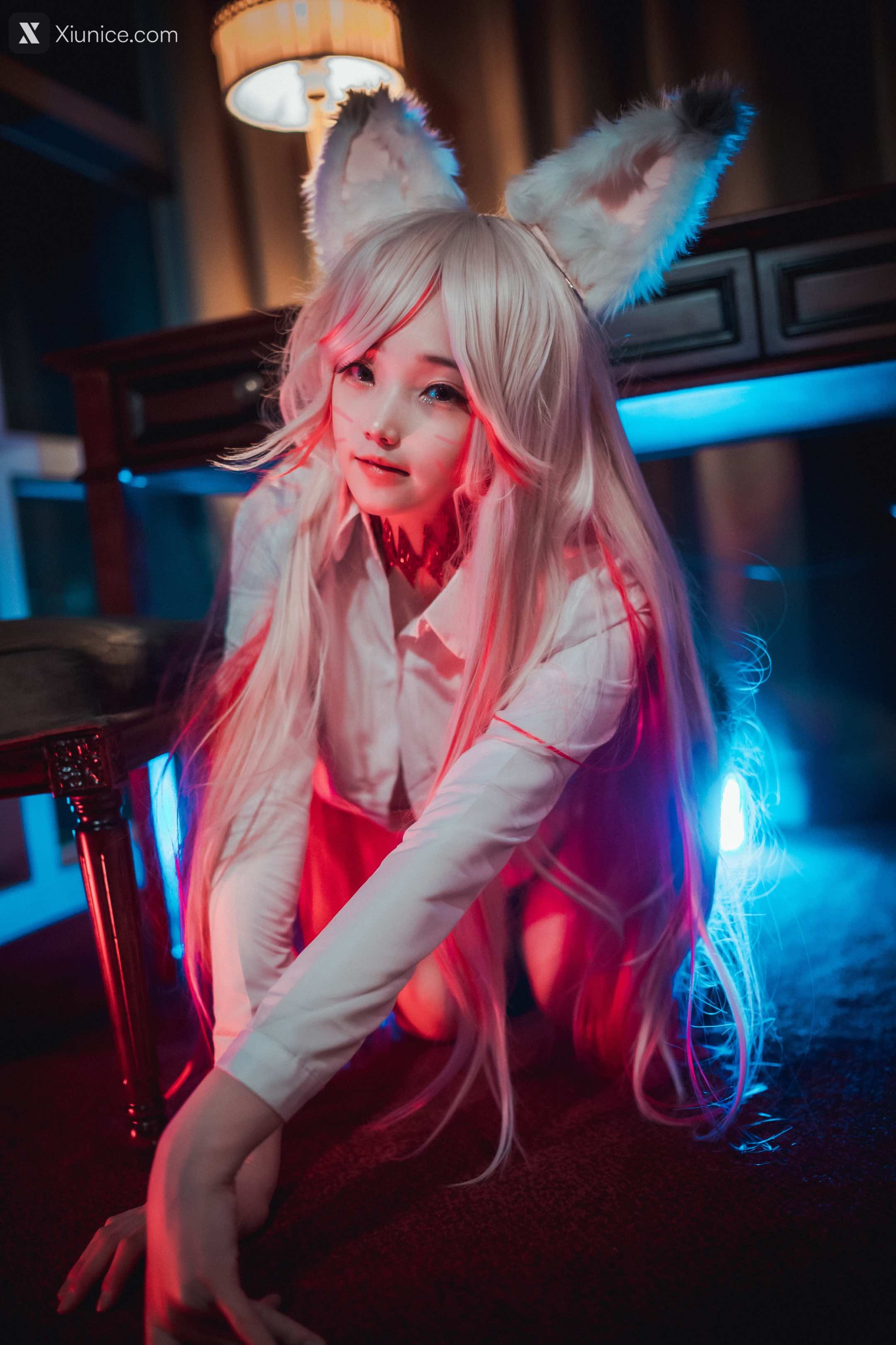 DJAWA Photo – Bambi (밤비) – “Kumiho in the Office” – Destiny Child – Nine-Tailed Fox Tamamo 4K