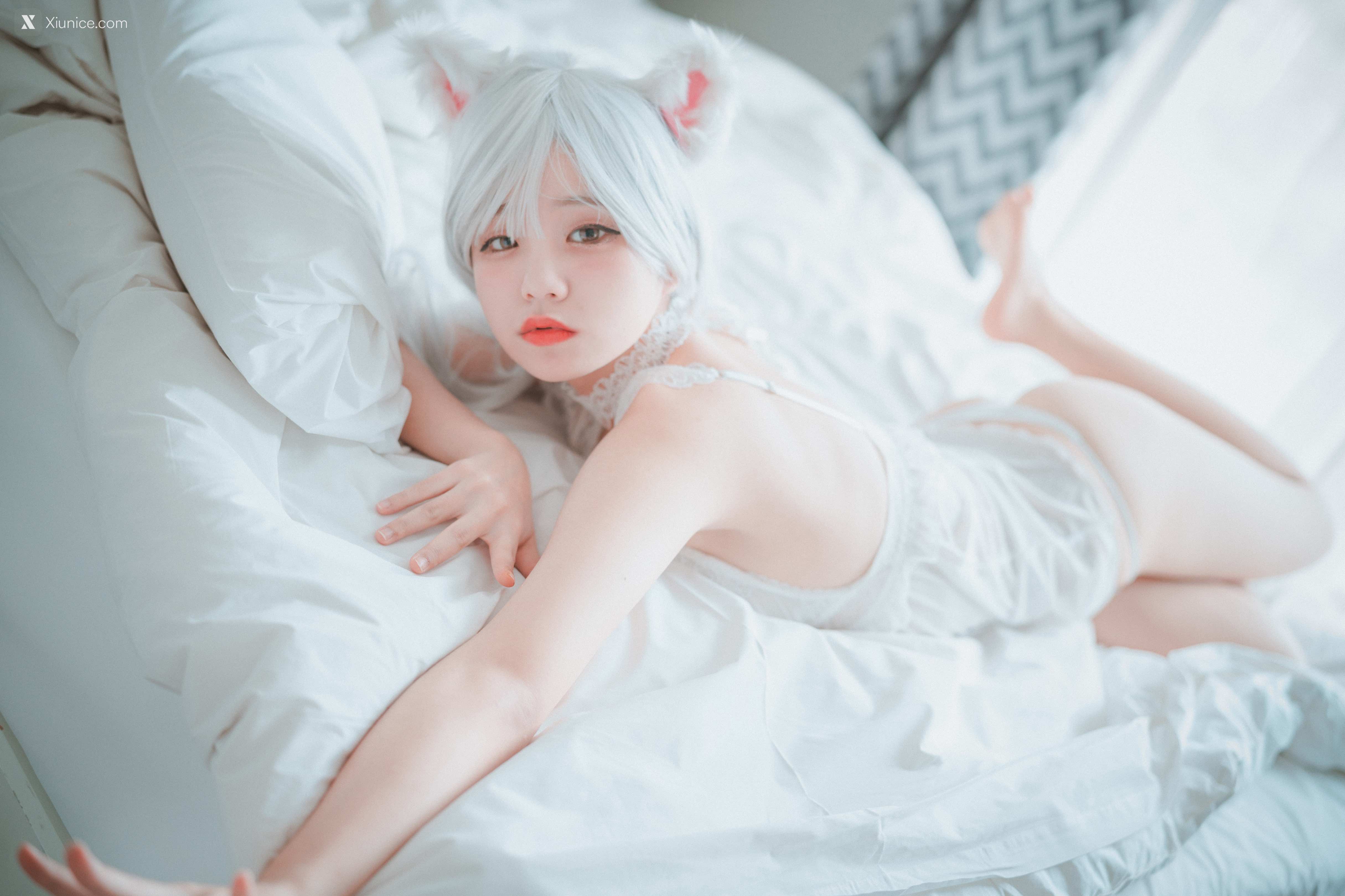 DJAWA Photo – Jeong Jenny (정제니) – Schwarz und Wei Katzenmädchen (Full Ver) 4K