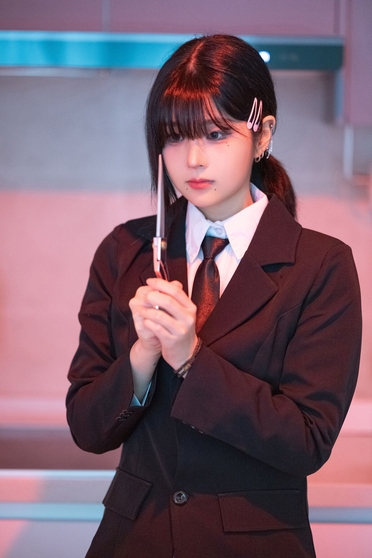 Jang Joo 장주 - Halloween 장주 할로윈 기념 체인소 맨 코베니 코스프레