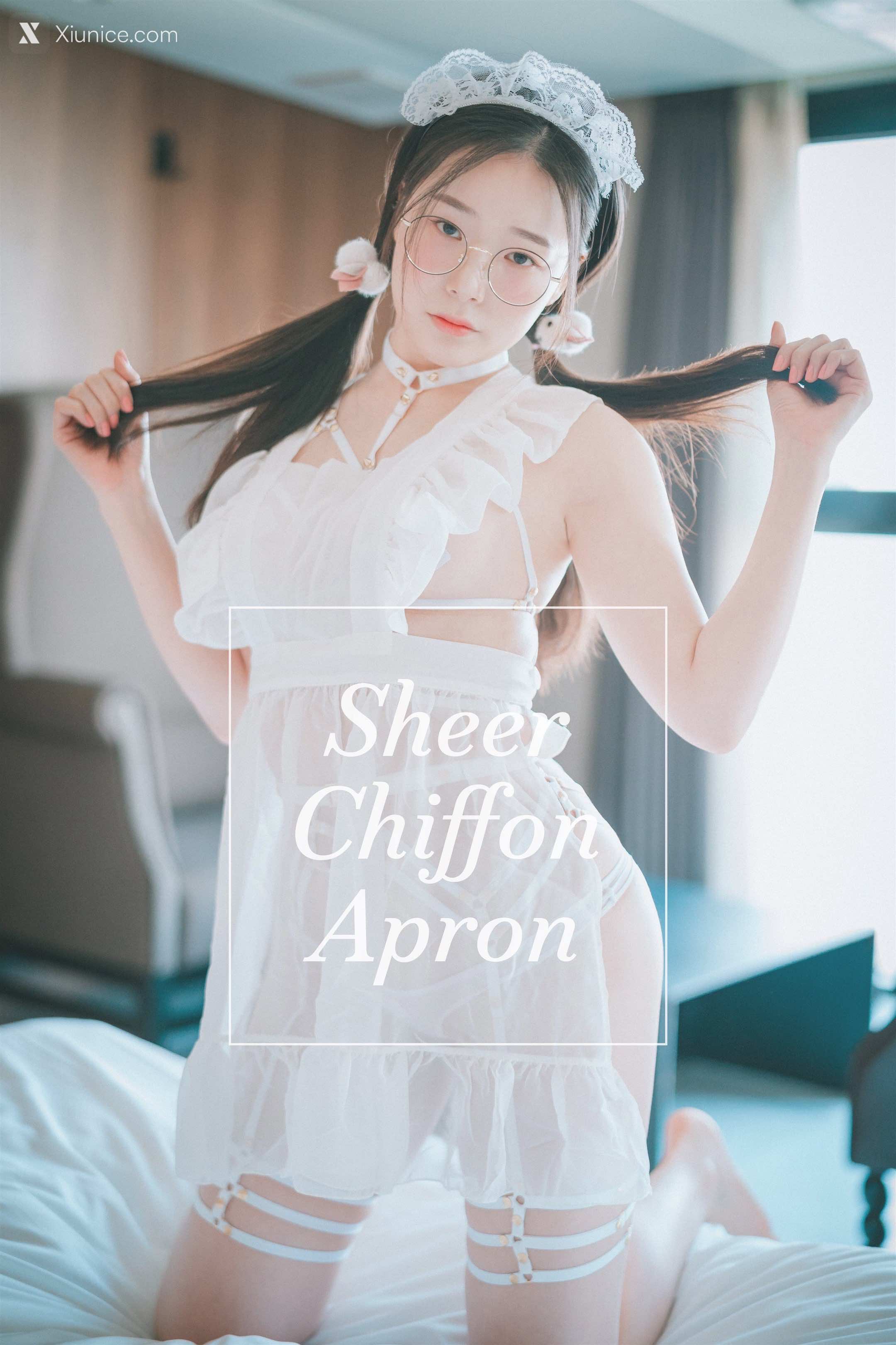 DJAWA Photo – Pia (피아) – Sheer Chiffon Apron 4K