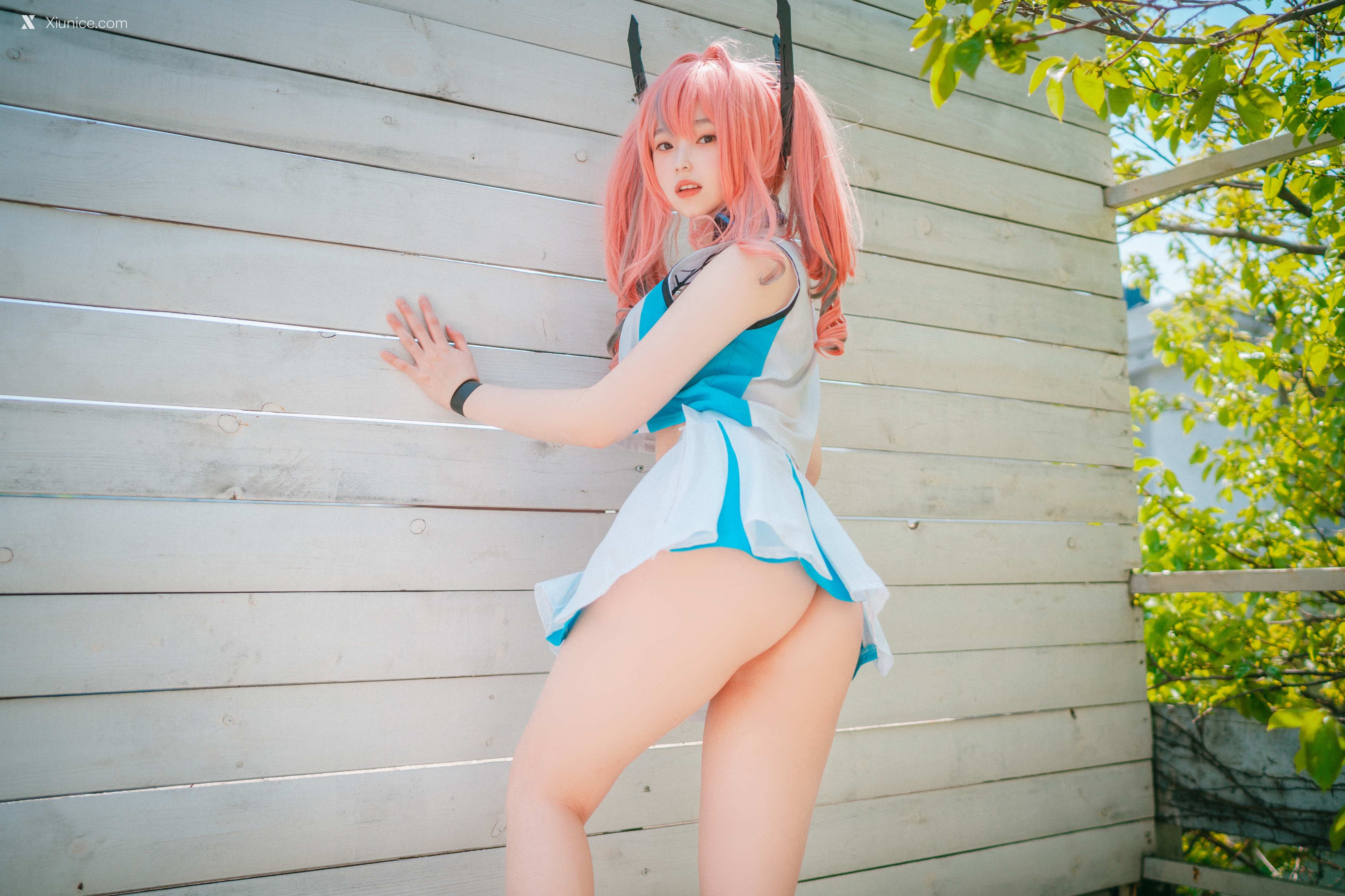 DJAWA Photo – Bambi (밤비) – USS Bremerton (Azur Lane) Scorching-Hot Training 4K