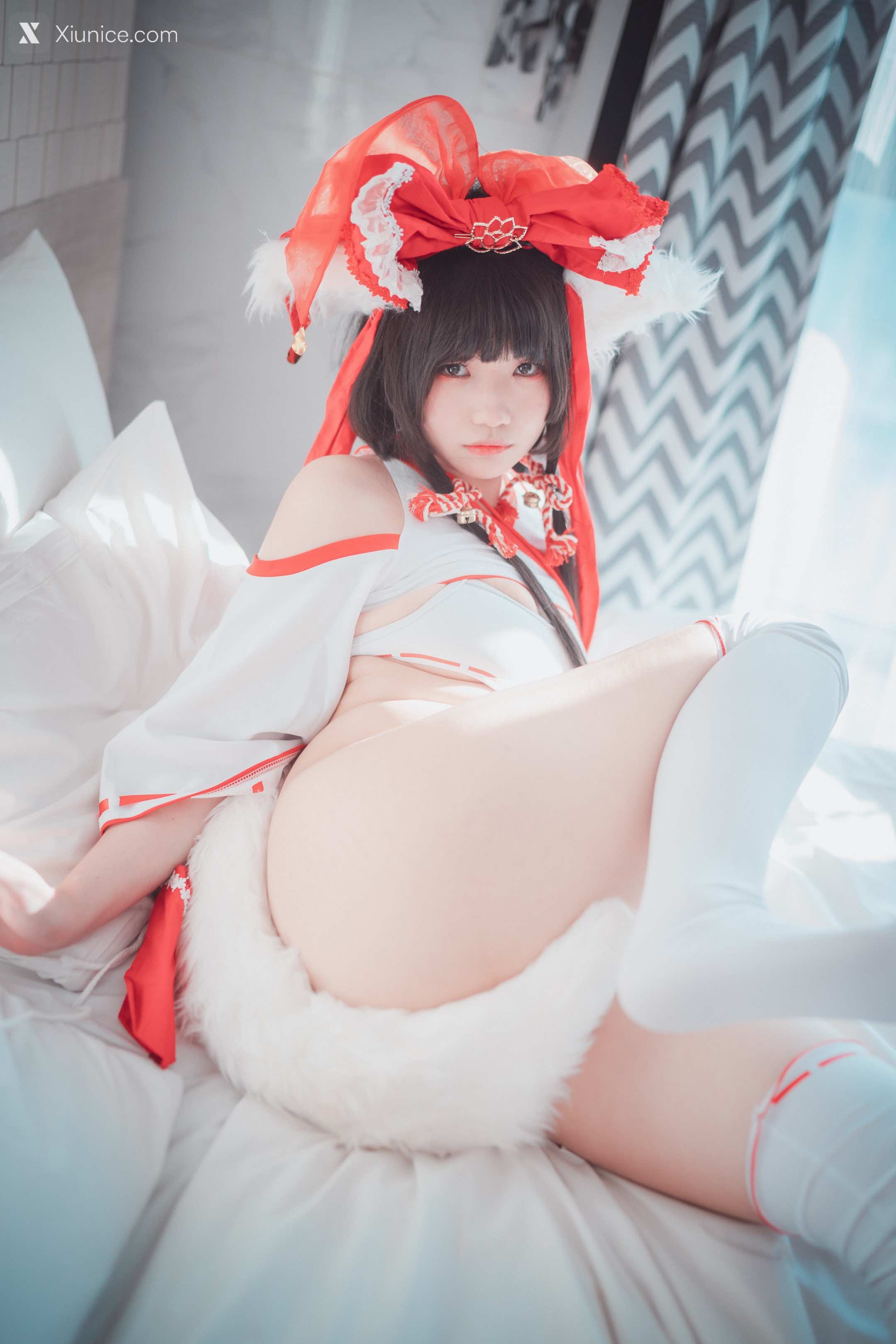 DJAWA Photo – Mimmi (밈미) – Kitsune Miko (A ver) 4K