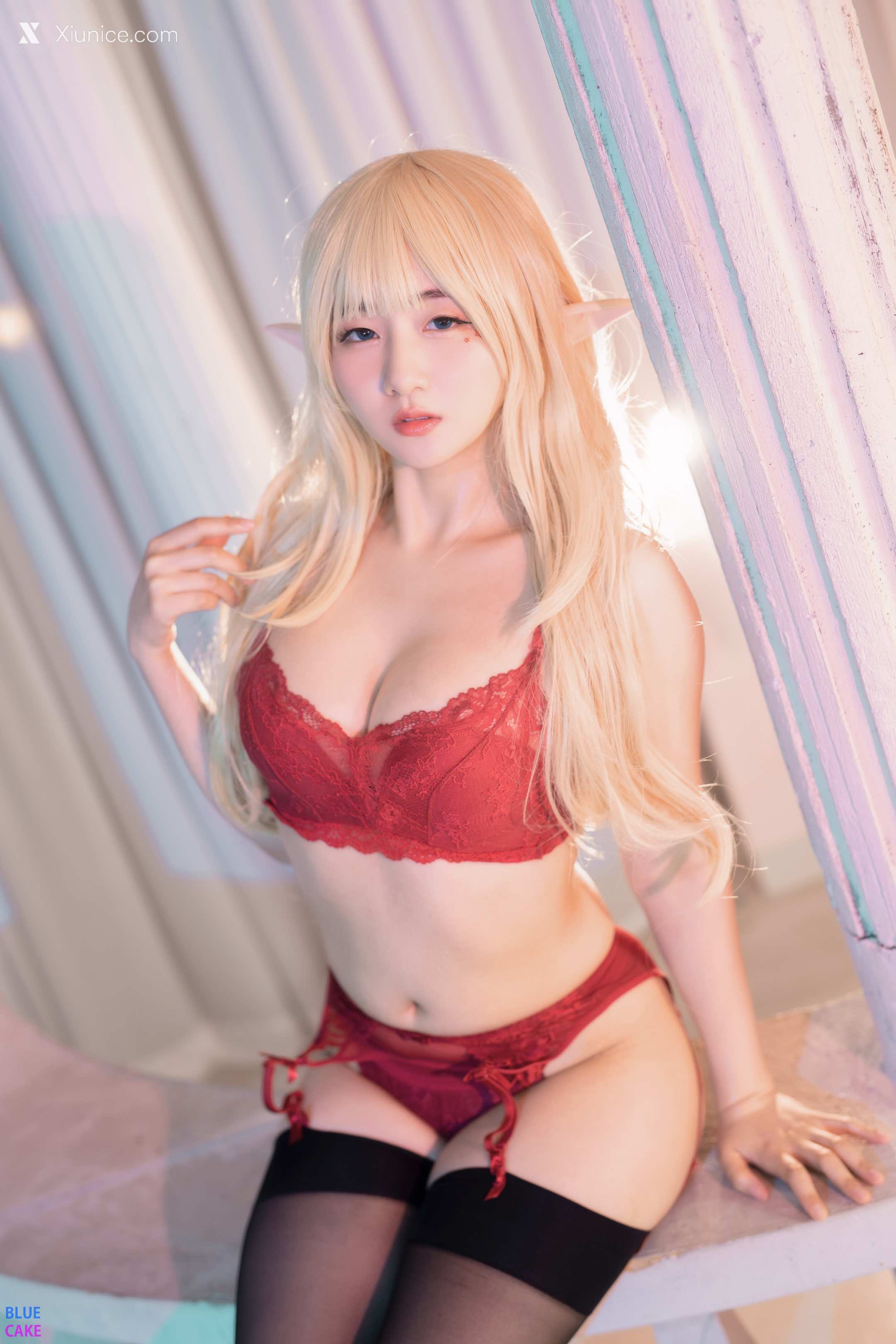 BLUECAKE Han Jina (한지나) – Sun Elf & Moon Elf 4K