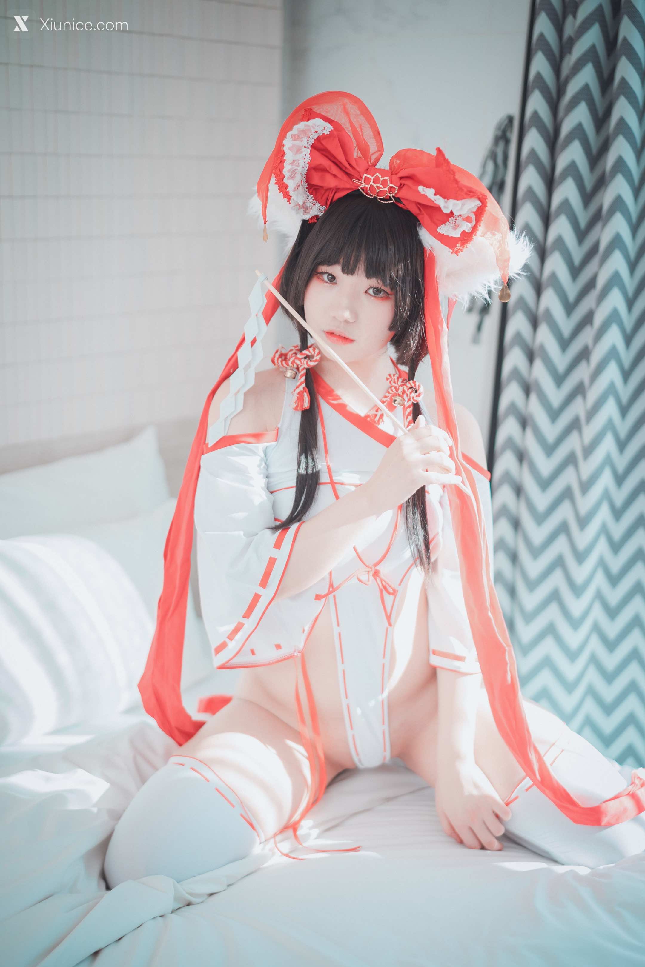 DJAWA Photo – Mimmi (밈미) – Kitsune Miko (A ver) 4K