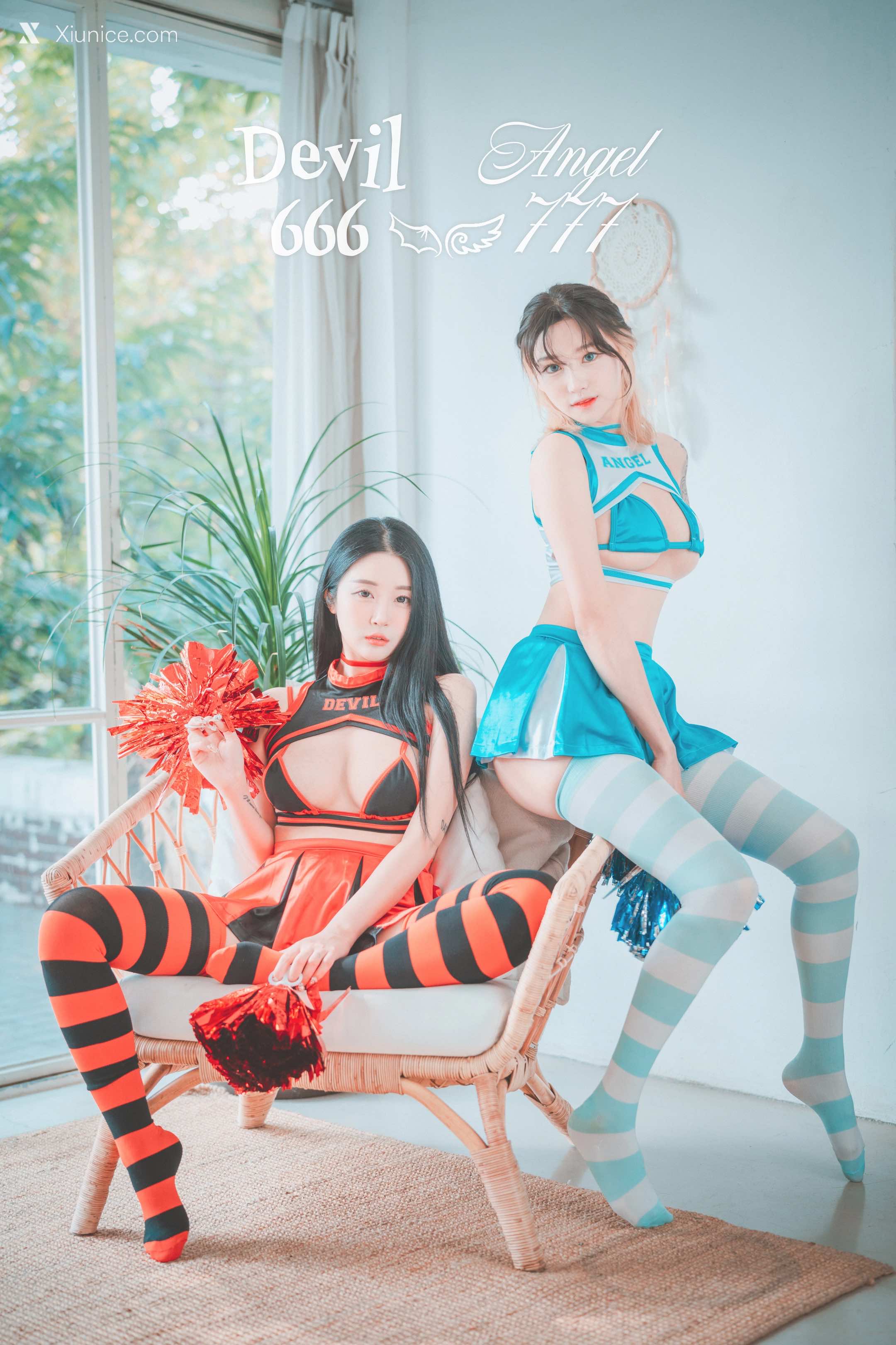 DJAWA Photo – Tae Ri (태리) & Bomi (보미) – “Devil 666 & Angel 777” 4K