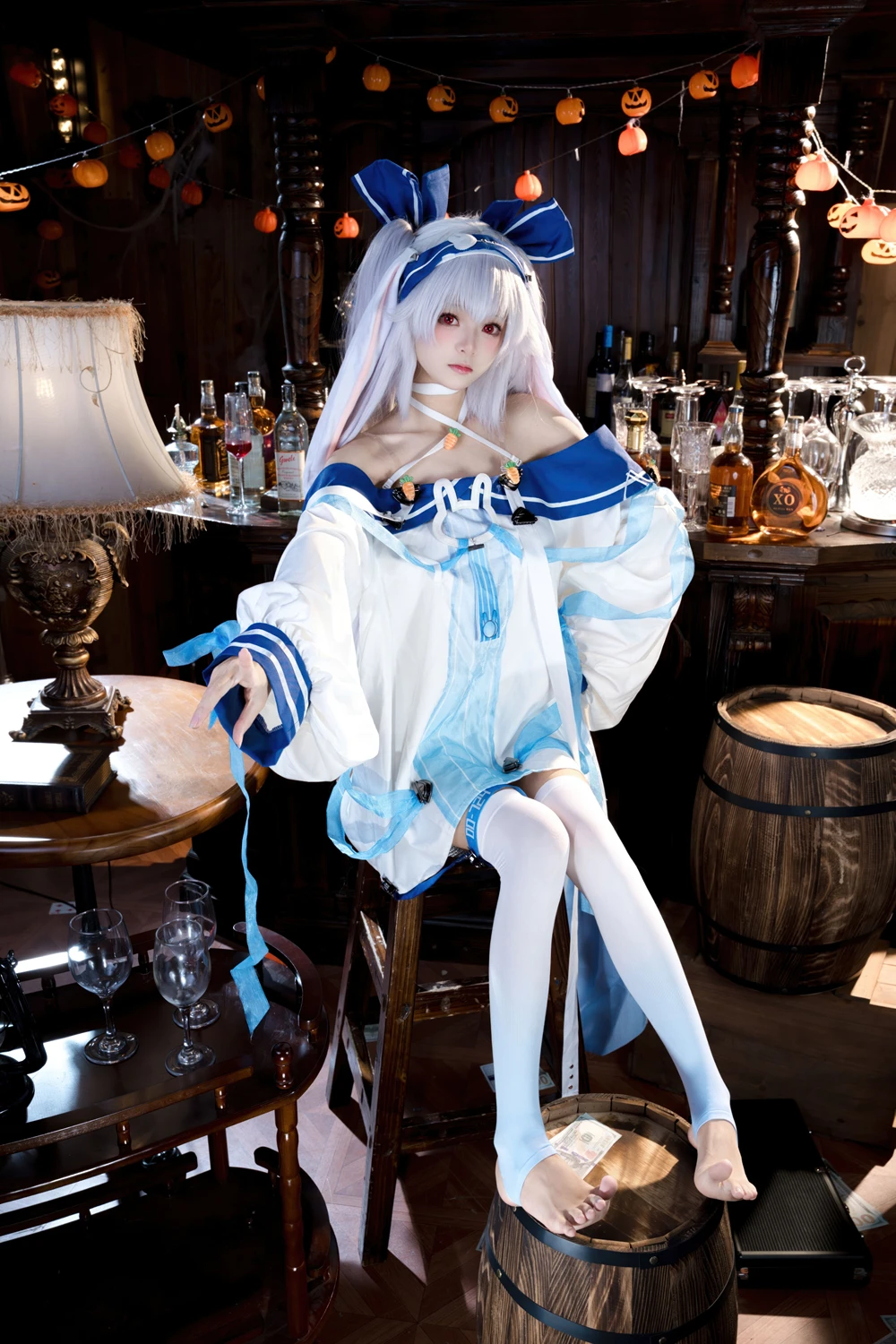 Cosplay 九柒喵 – 碧蓝航线 拉菲ll