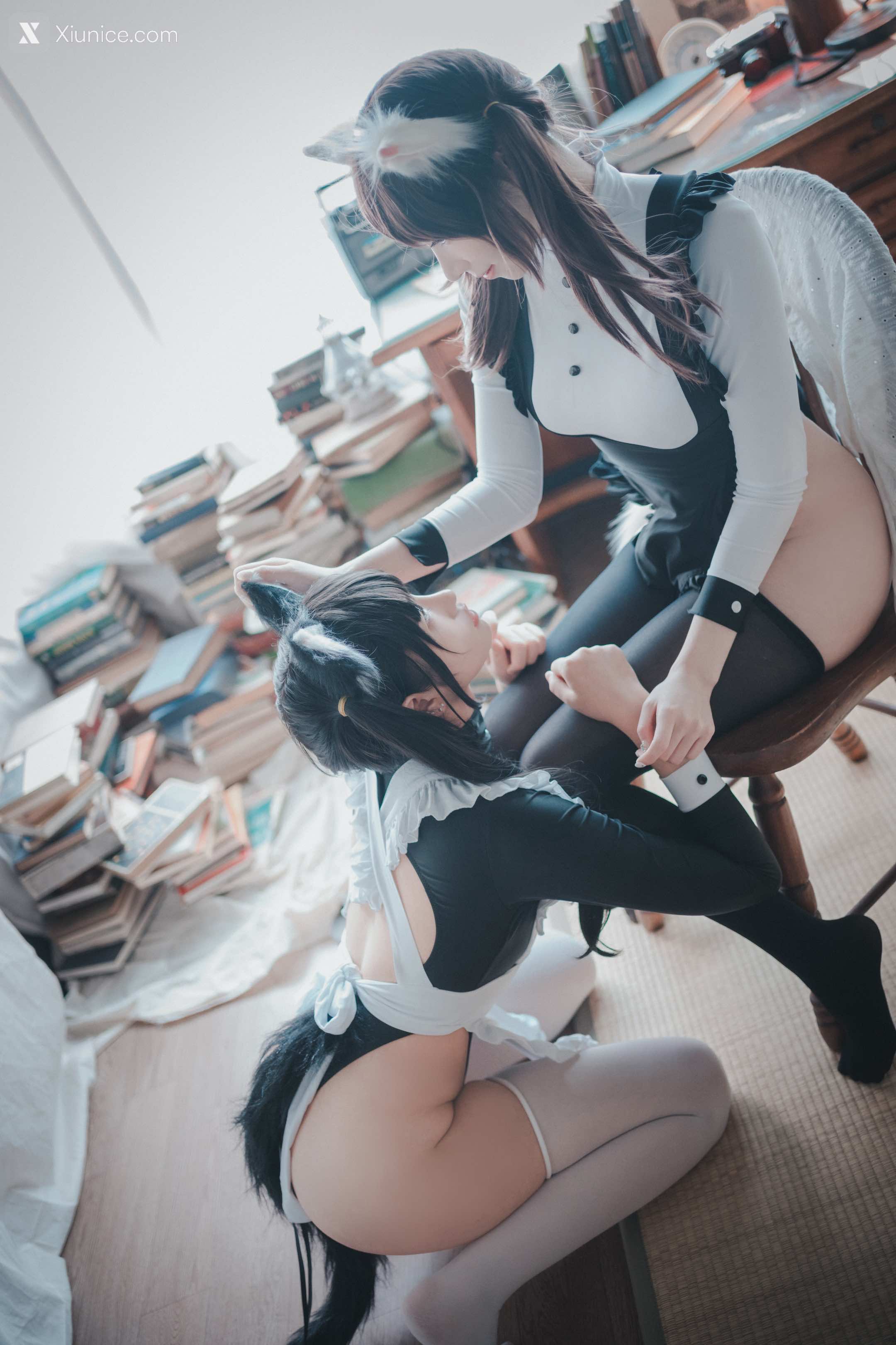 DJAWA Photo – Bambi (밤비) & Sonson (손손) – Maid Mansion W 4K