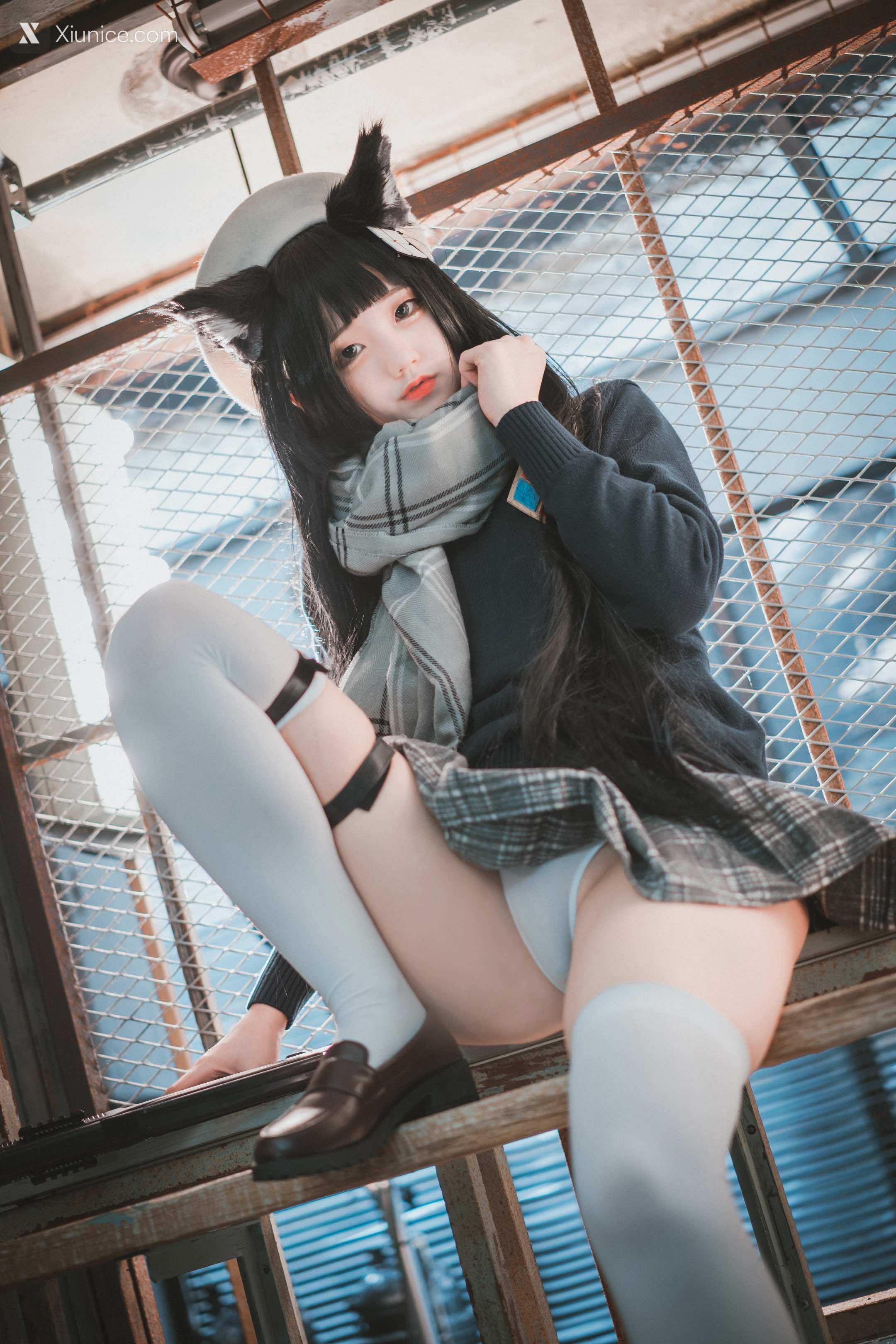 DJAWA Photo – Jeong Jenny (정제니) – “Girls’ Frontline – Type 95 (Pure White Graduation ver.)” 4K