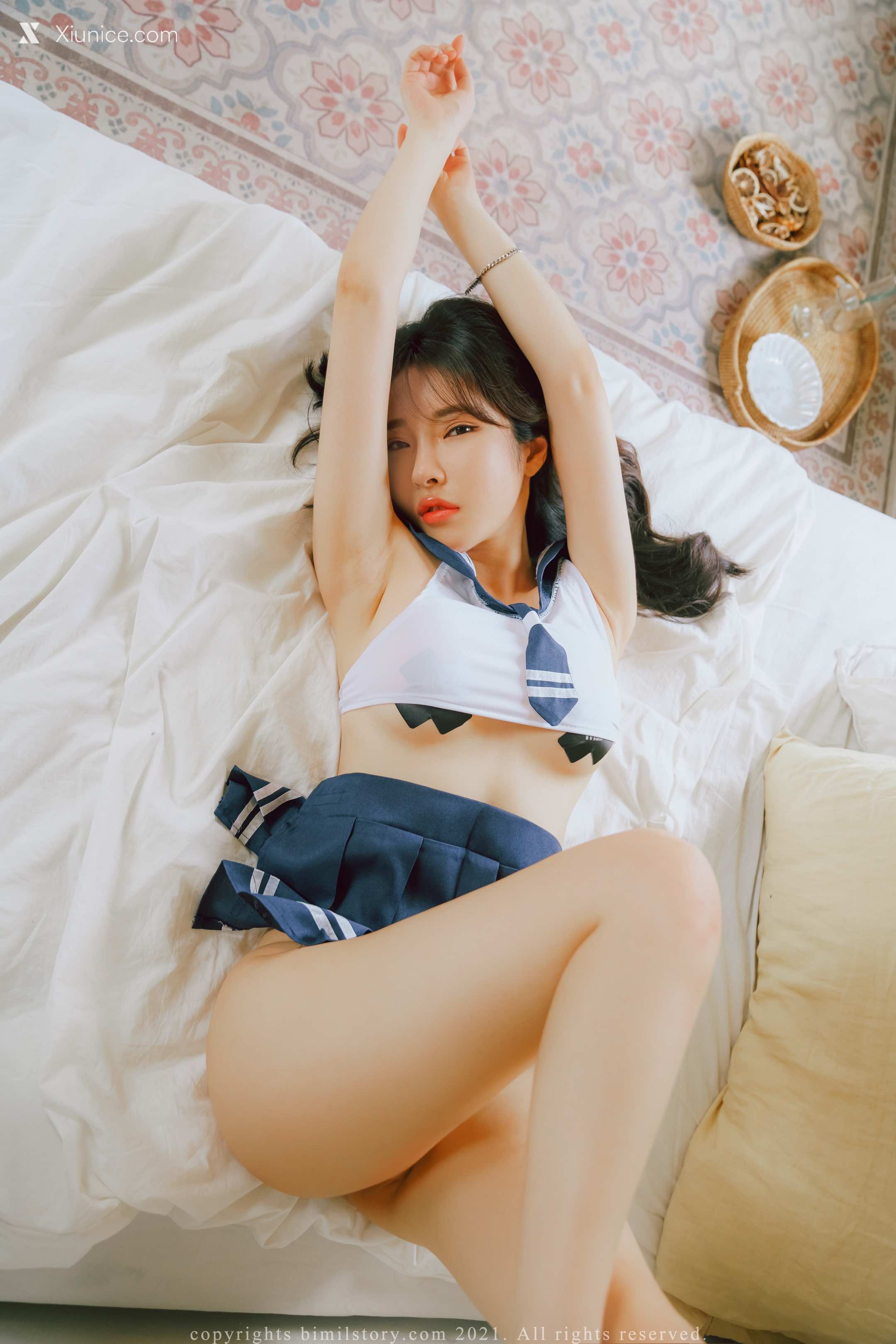Bimilstory Hanna (한나) Vol.12 Sera Costume Hanna – In The Rooftop Room 4K