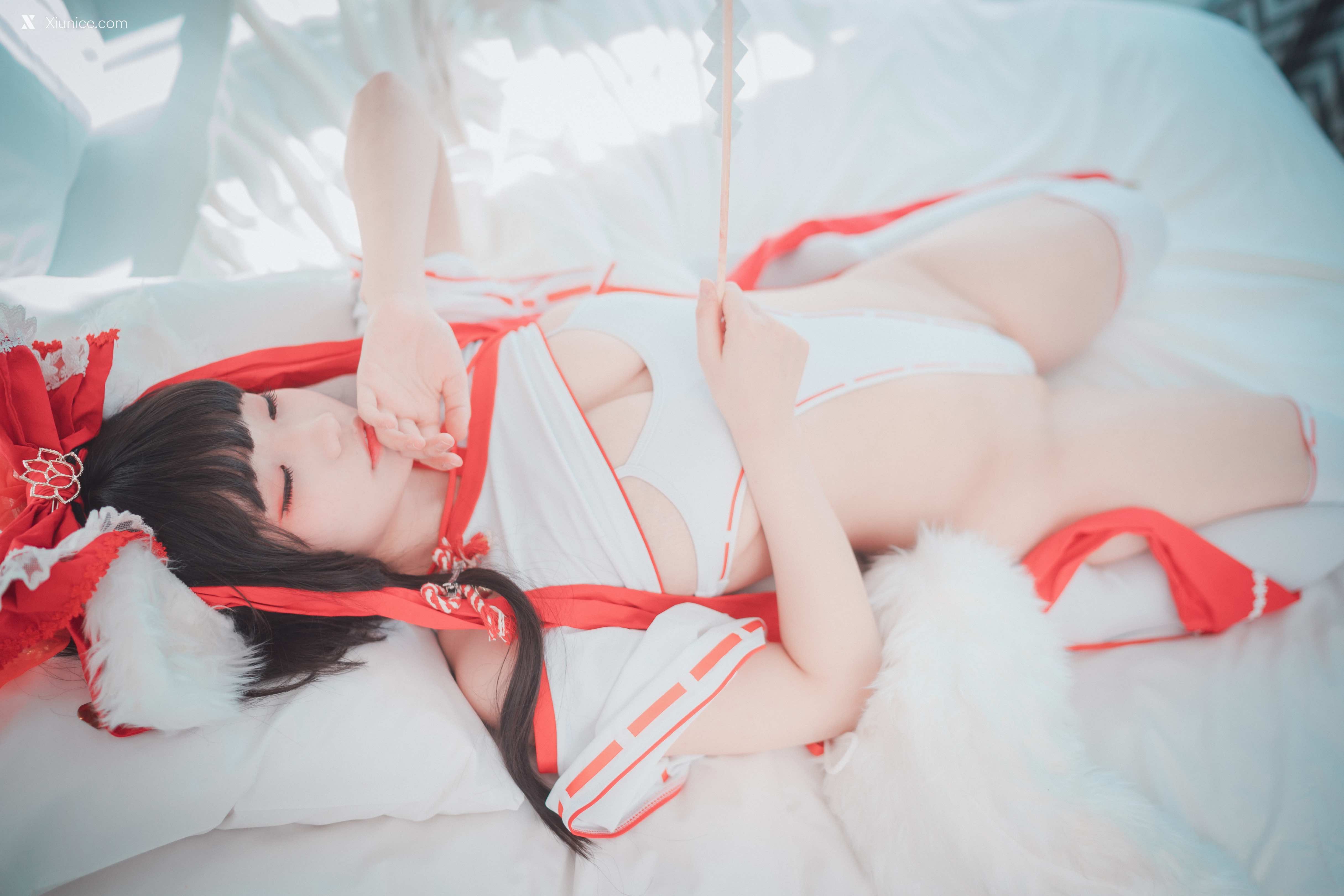 DJAWA Photo – Mimmi (밈미) – Kitsune Miko (A ver) 4K
