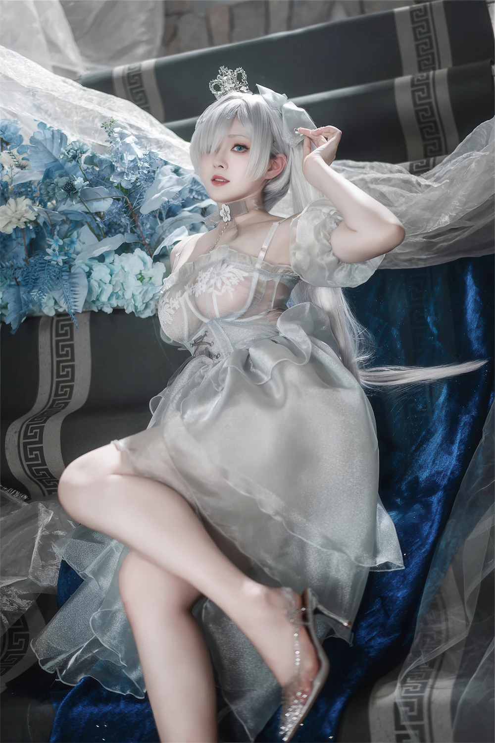 Cosplay Natsuko夏夏子 – 灰姑娘水晶公主Cinderella