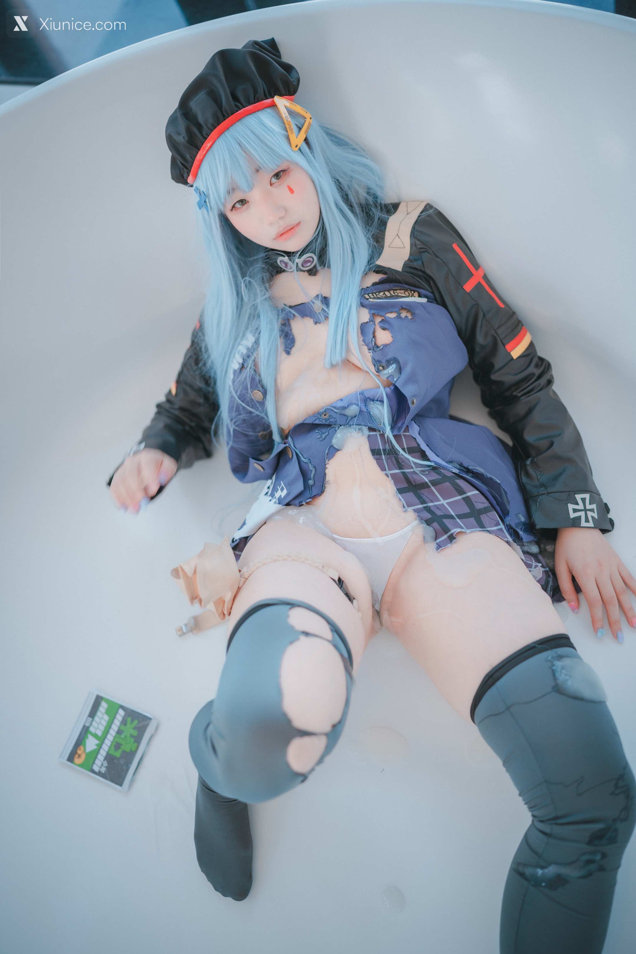 DJAWA Photo – Mimmi (밈미) – Girls’ Frontline – HK416 (Damaged ver.) 4K