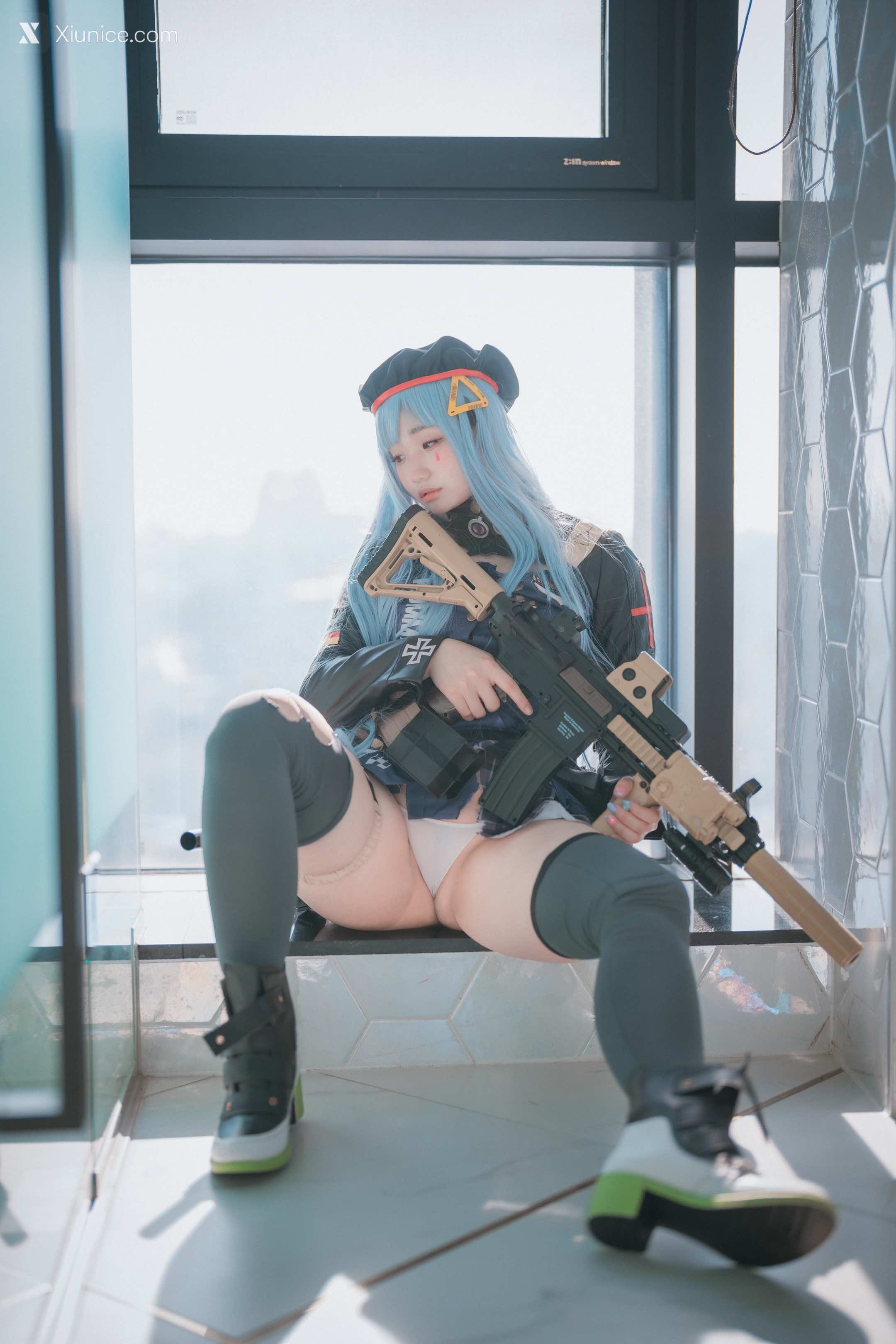 DJAWA Photo – Mimmi (밈미) – Girls’ Frontline – HK416 (Damaged ver.) 4K