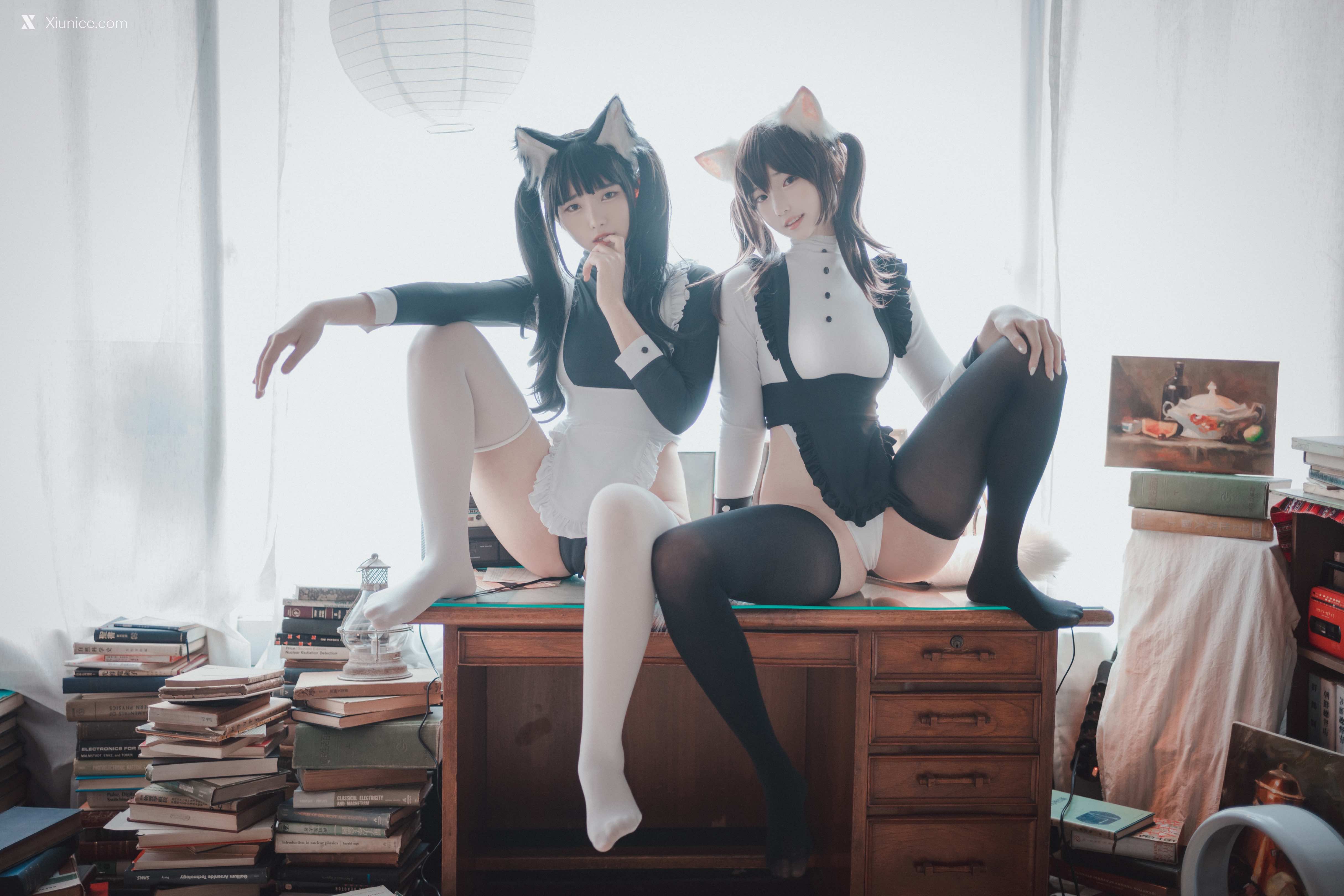 DJAWA Photo – Bambi (밤비) & Sonson (손손) – Maid Mansion W 4K