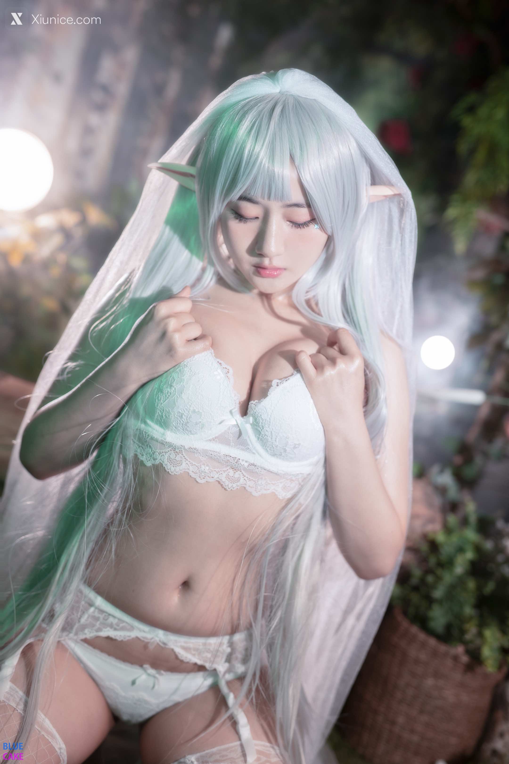 BLUECAKE Han Jina (한지나) – Sun Elf & Moon Elf 4K