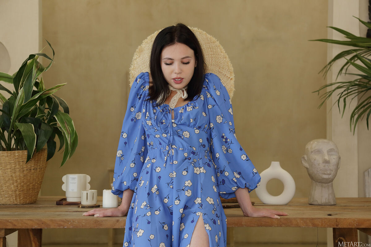 MetArt Kris Si - Blue Dress Part01