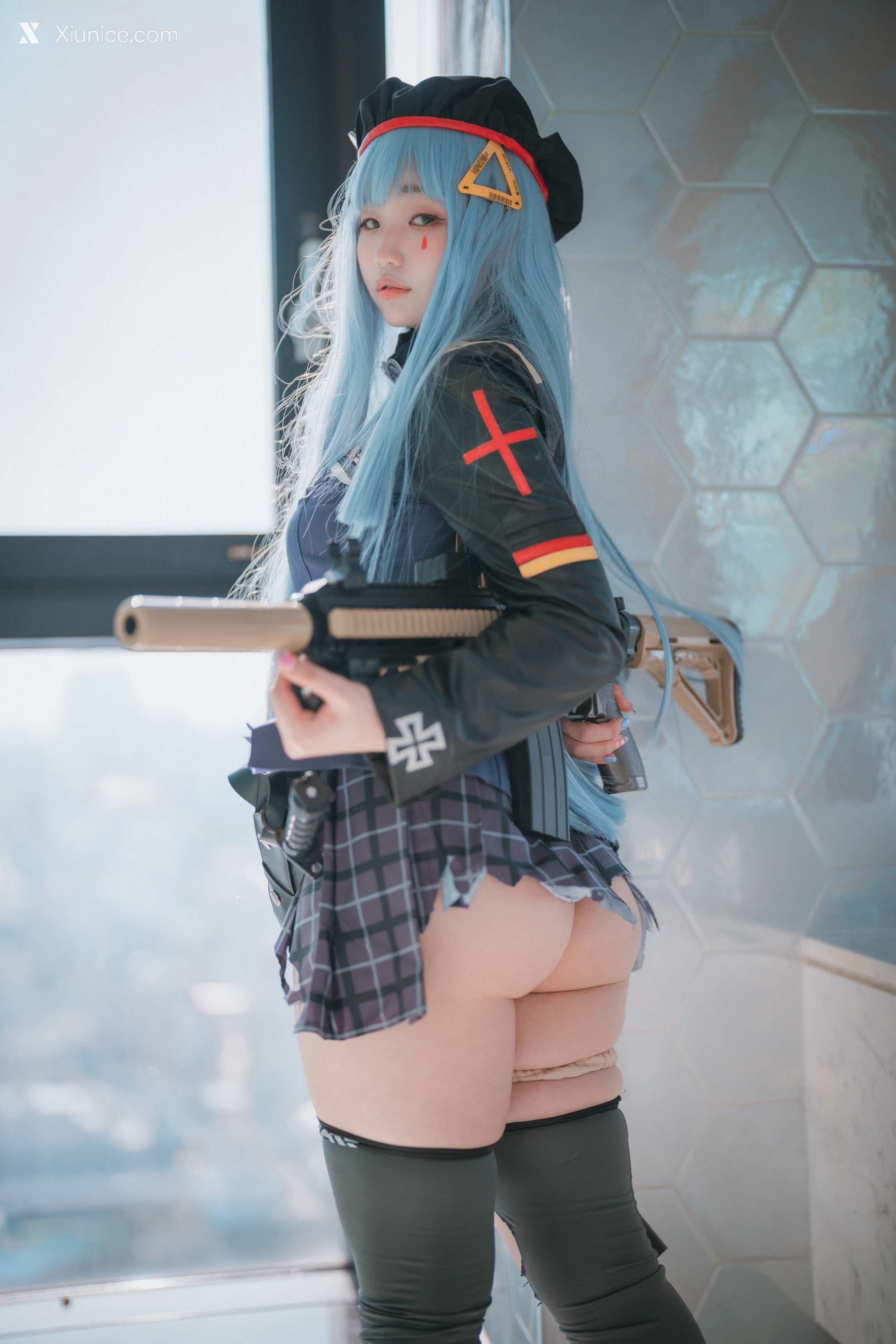 DJAWA Photo – Mimmi (밈미) – Girls’ Frontline – HK416 (Damaged ver.) 4K