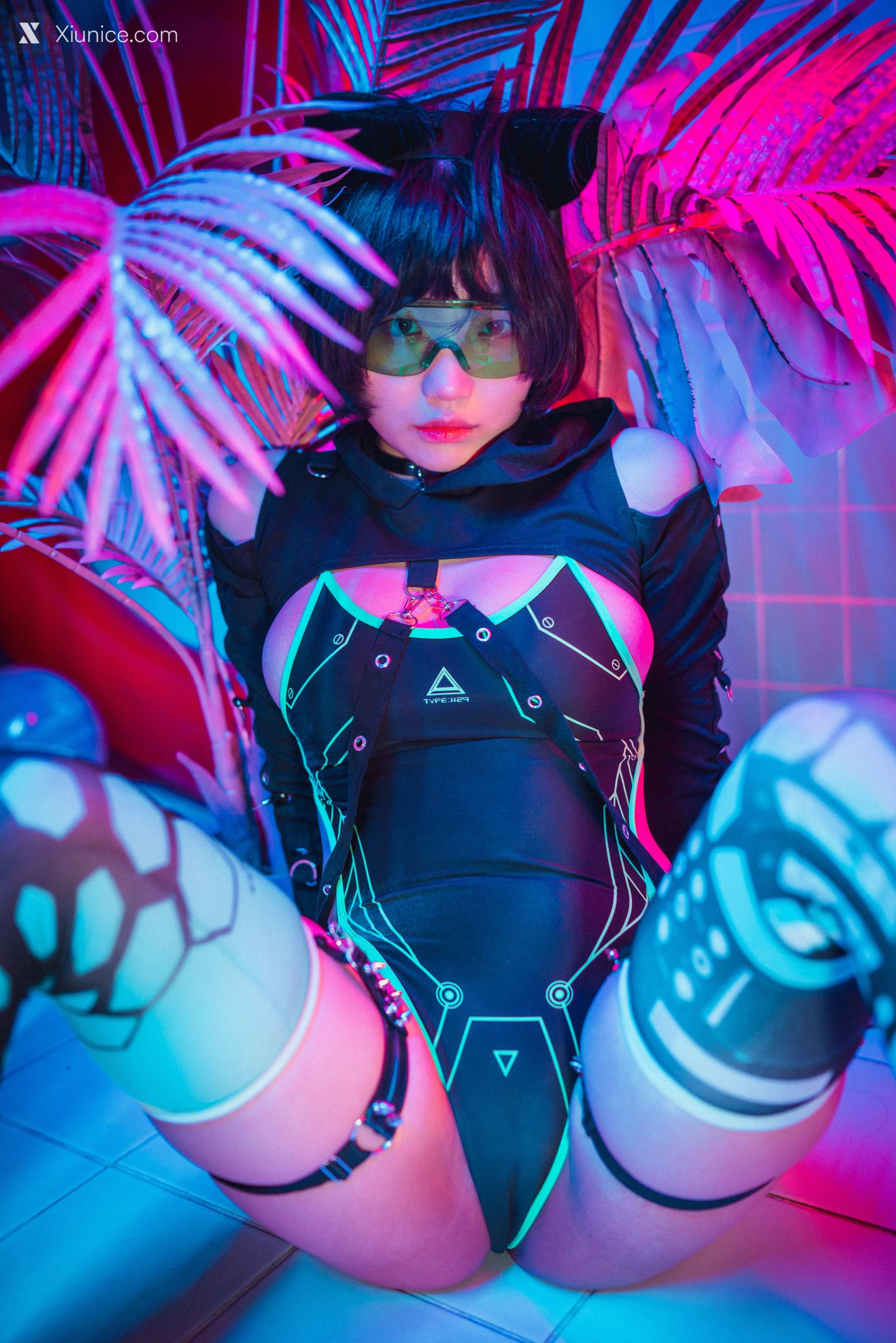 DJAWA Photo – Cyberpunk Girl – Mimmi (밈미) 4K