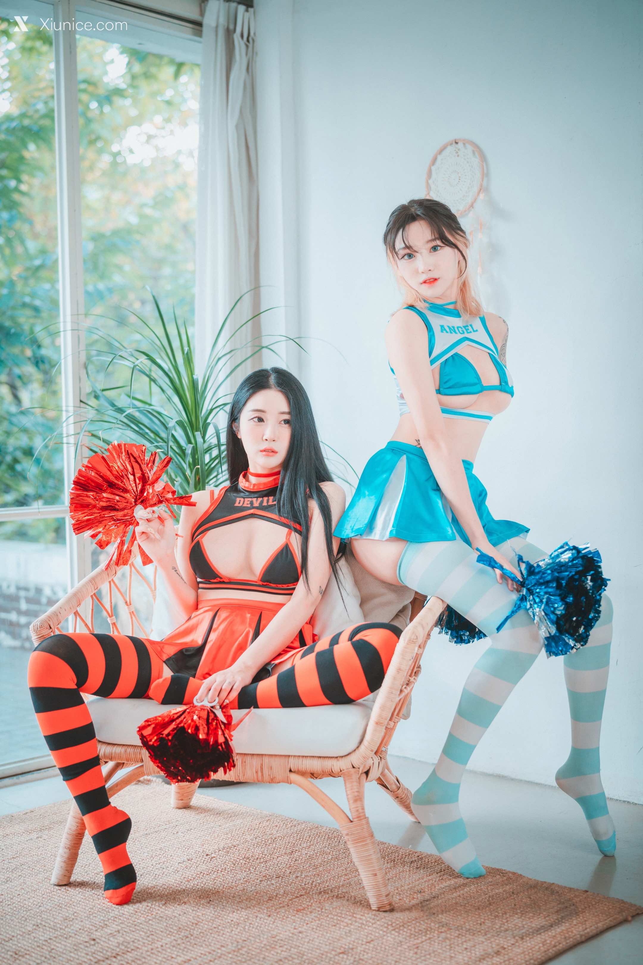 DJAWA Photo – Tae Ri (태리) & Bomi (보미) – “Devil 666 & Angel 777” 4K