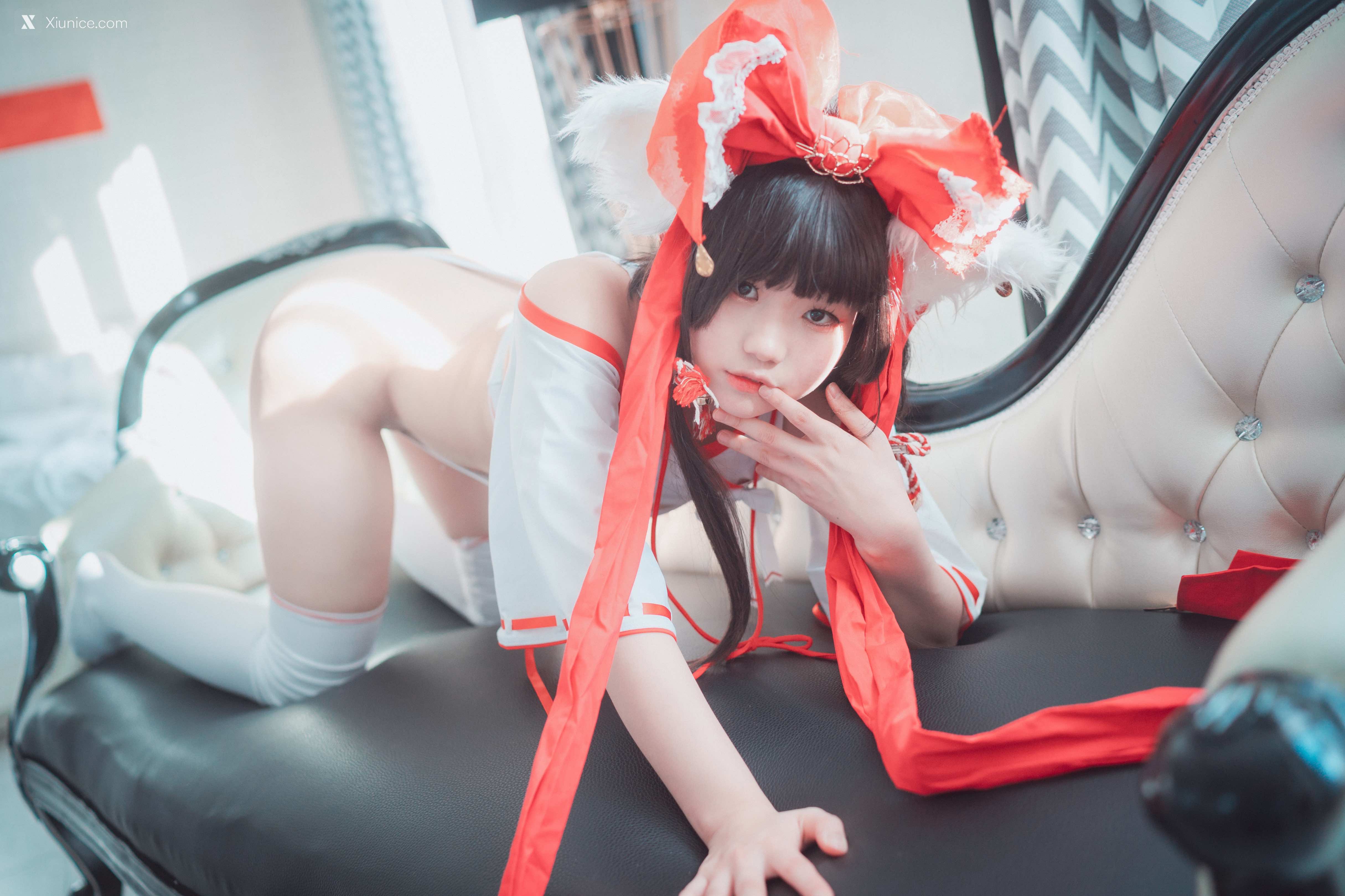 DJAWA Photo – Mimmi (밈미) – Kitsune Miko (A ver) 4K
