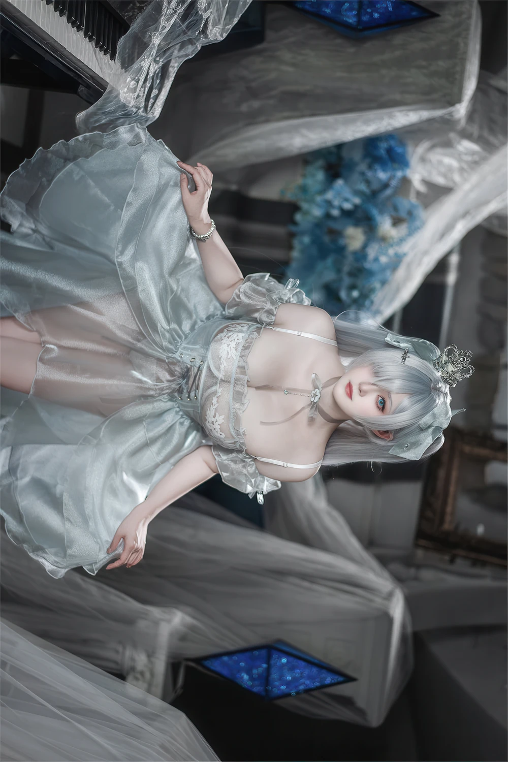 Cosplay Natsuko夏夏子 – 灰姑娘水晶公主Cinderella