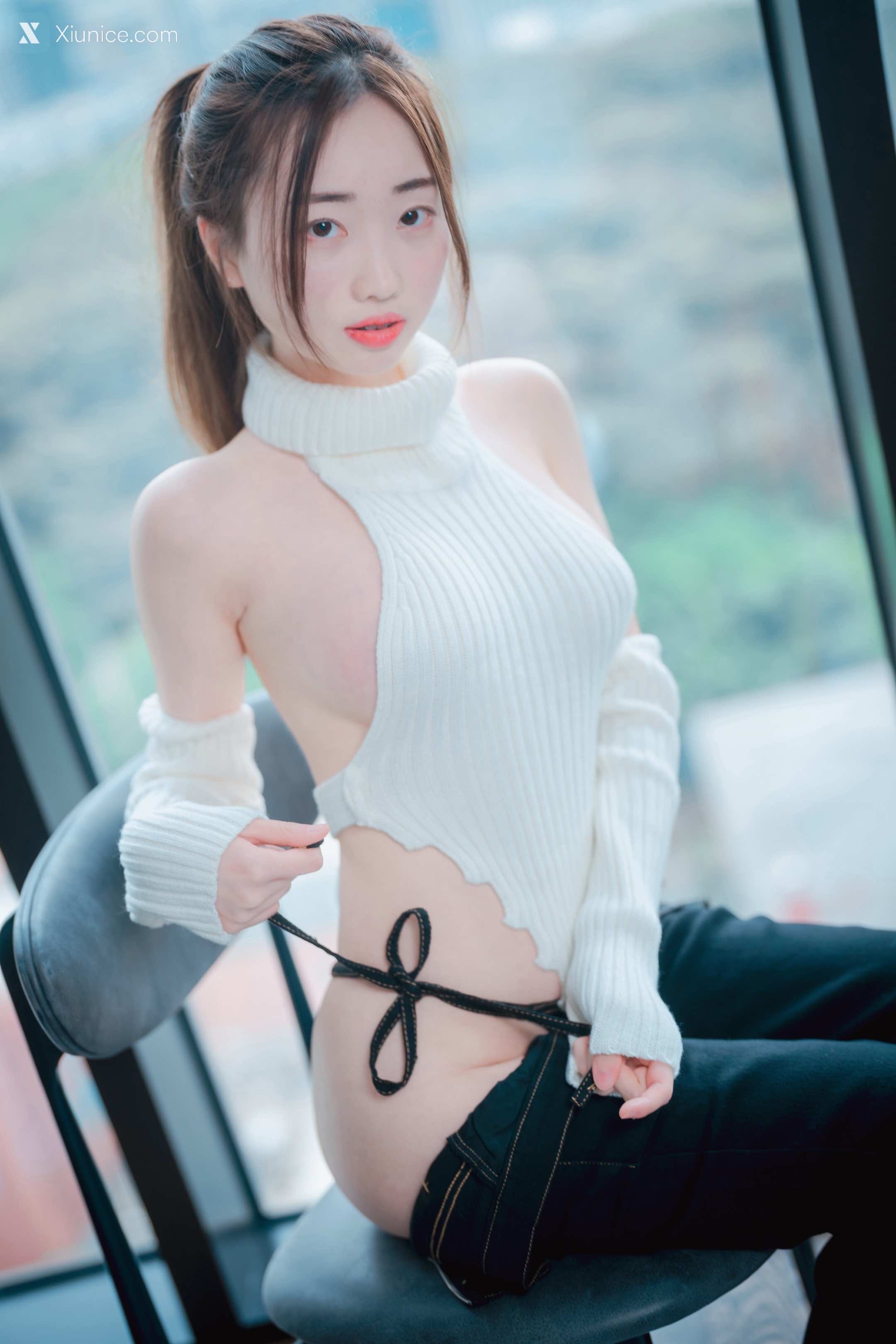 DJAWA Photo – Kim Ji-won (김지원) – Knit & Denim 4K