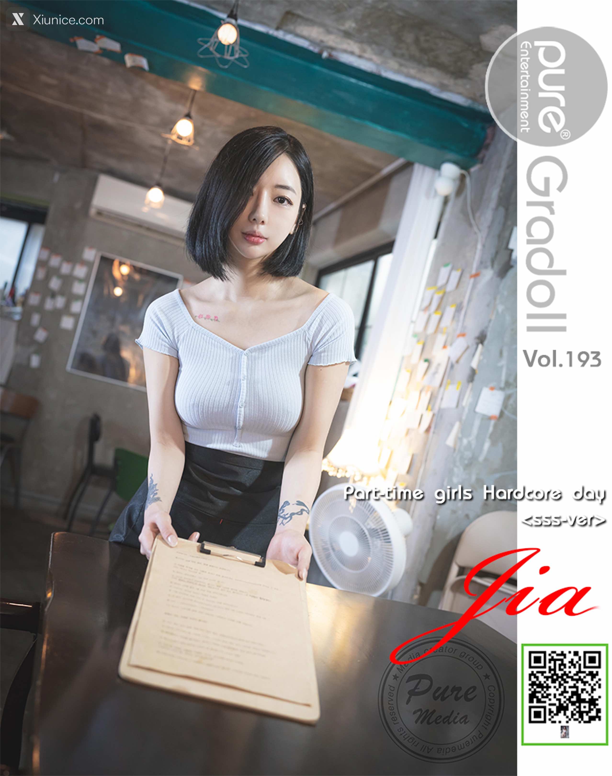 Pure Media Vol.193 Jia (지아) – Part-time girls Hardcore day 4K