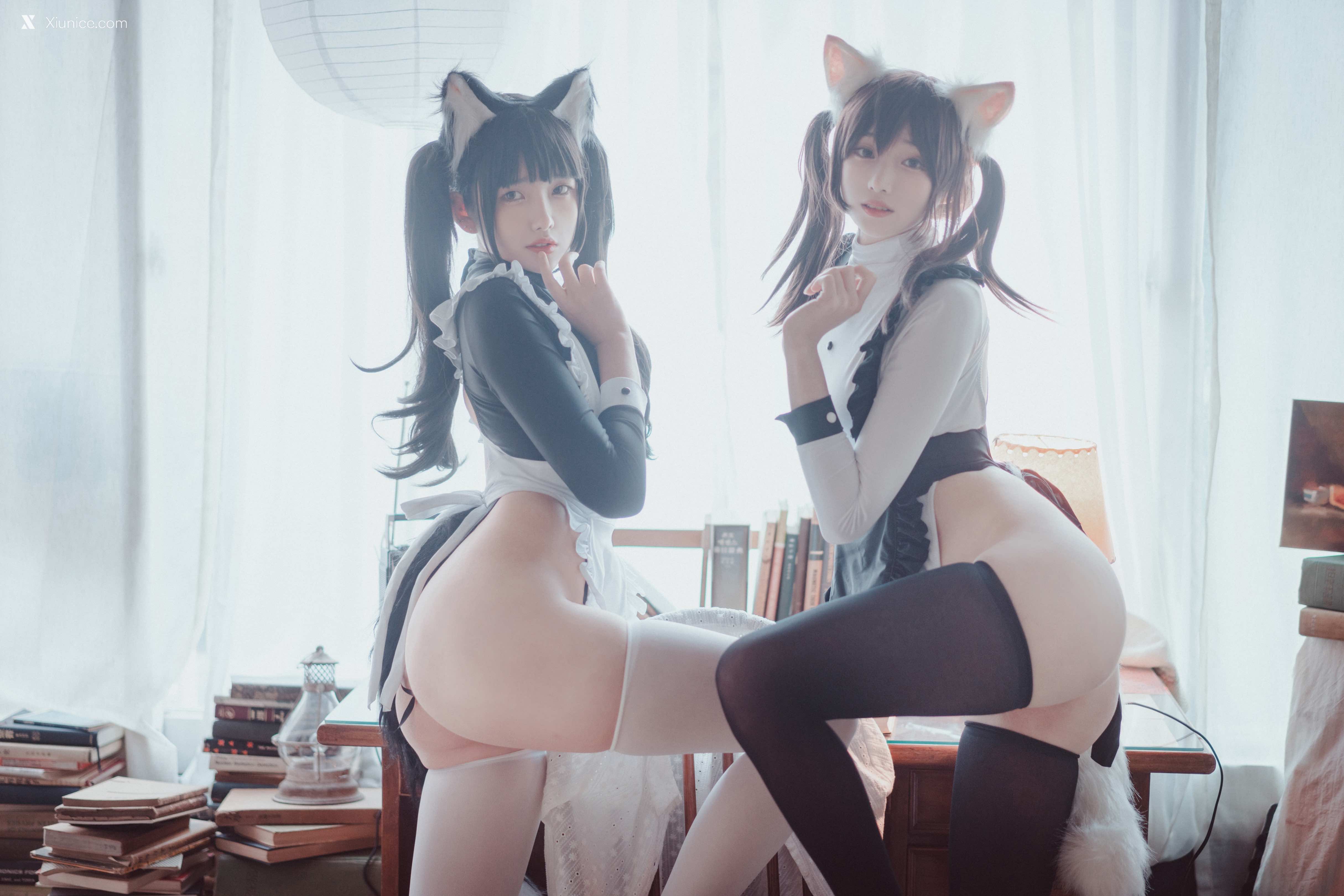 DJAWA Photo – Bambi (밤비) & Sonson (손손) – Maid Mansion W 4K