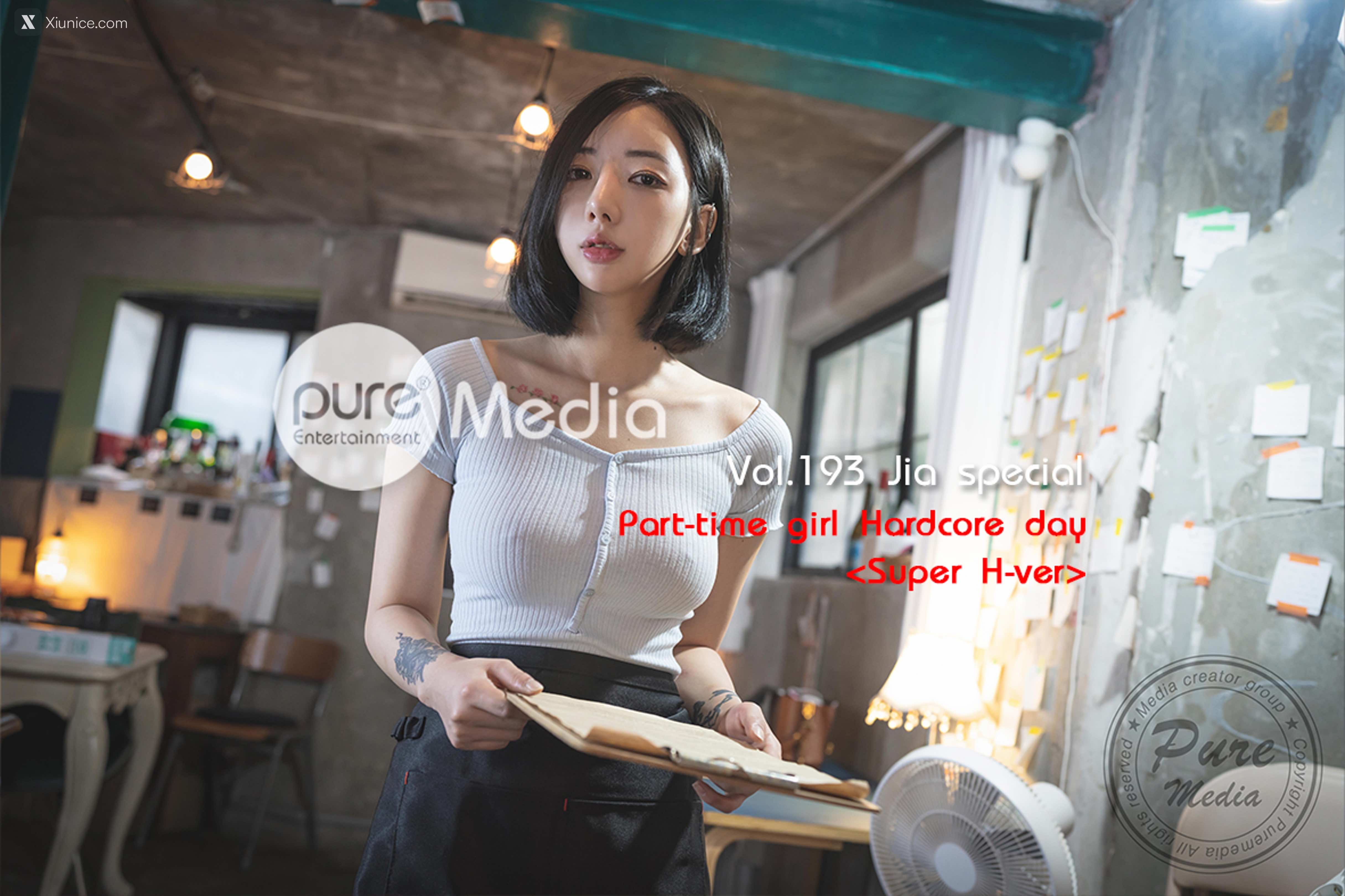 Pure Media Vol.193 Jia (지아) – Part-time girls Hardcore day 4K