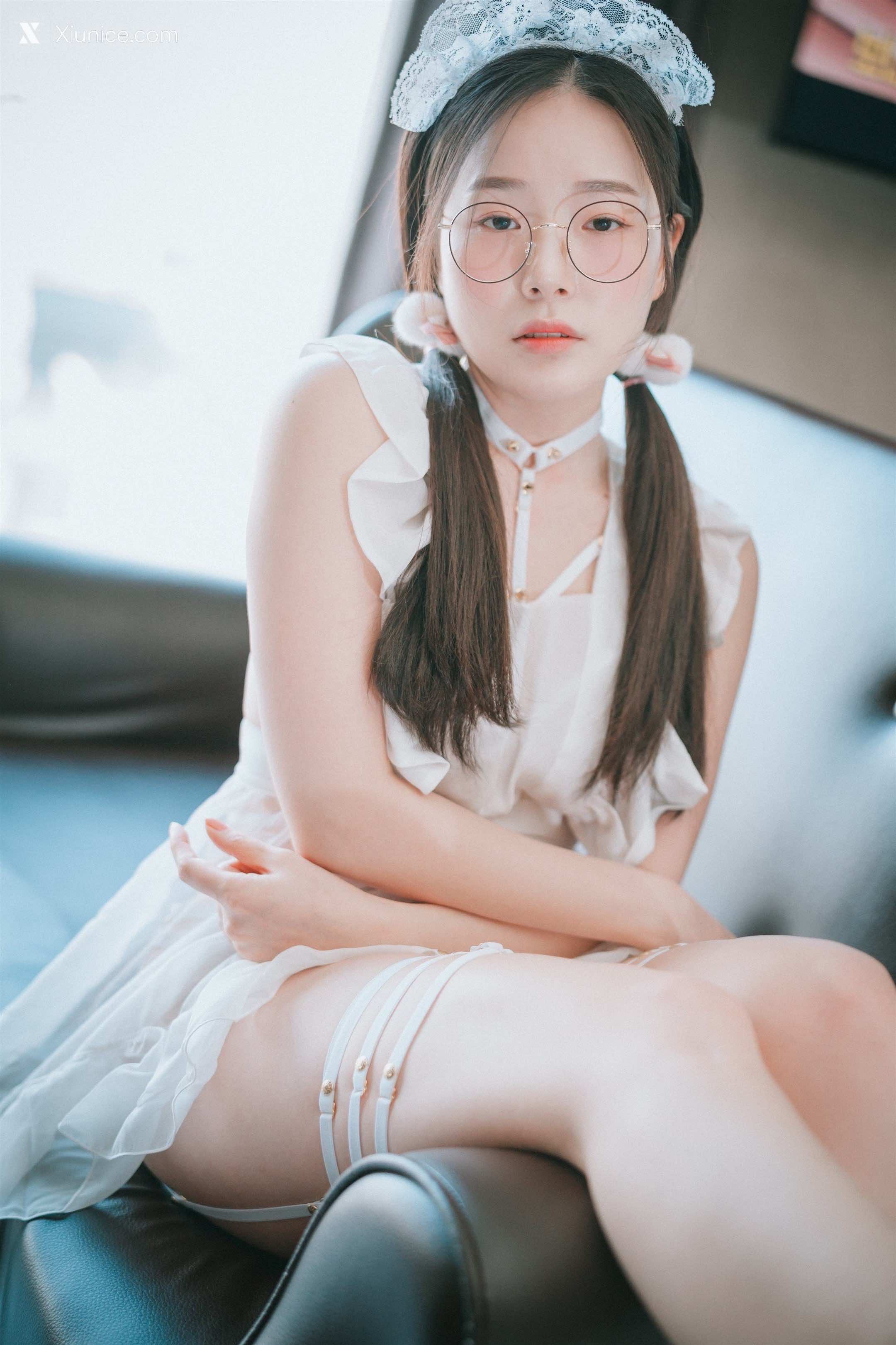 DJAWA Photo – Pia (피아) – Sheer Chiffon Apron 4K