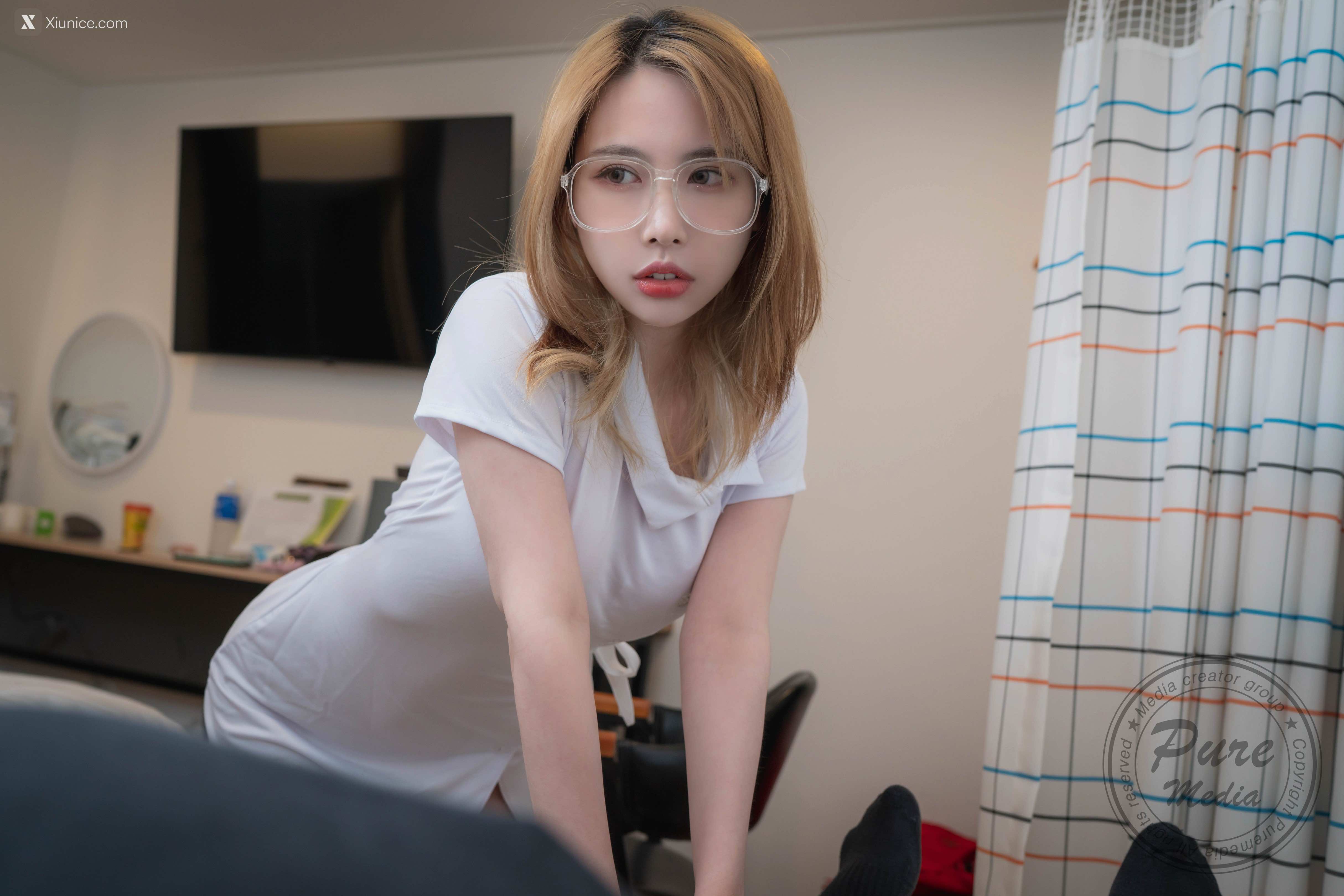 Pure Media Vol.206 Uhye (이유혜) Fainted Nurse 4K