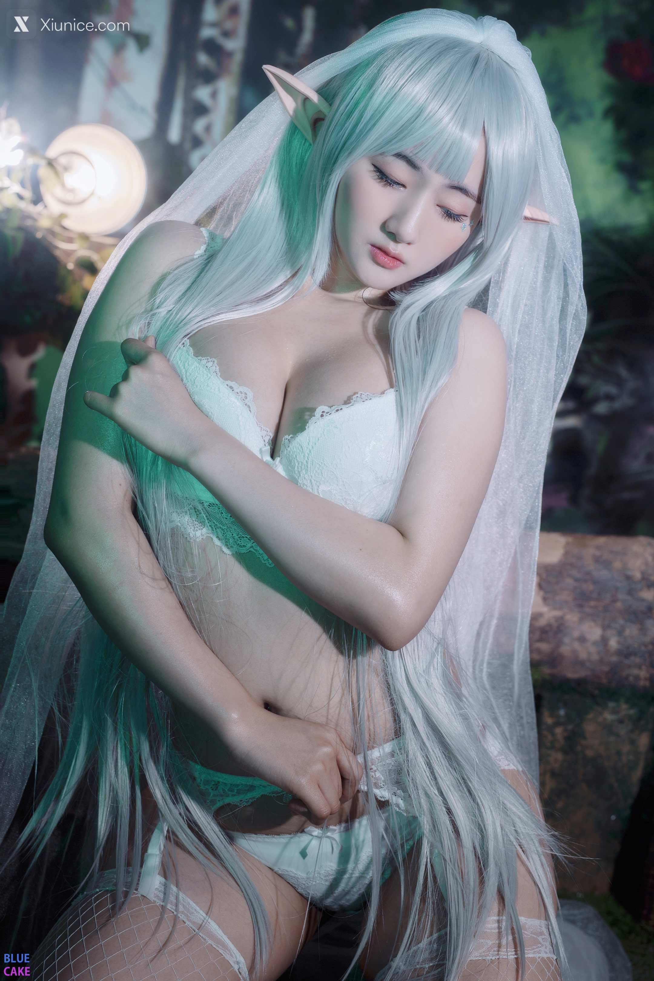 BLUECAKE Han Jina (한지나) – Sun Elf & Moon Elf 4K