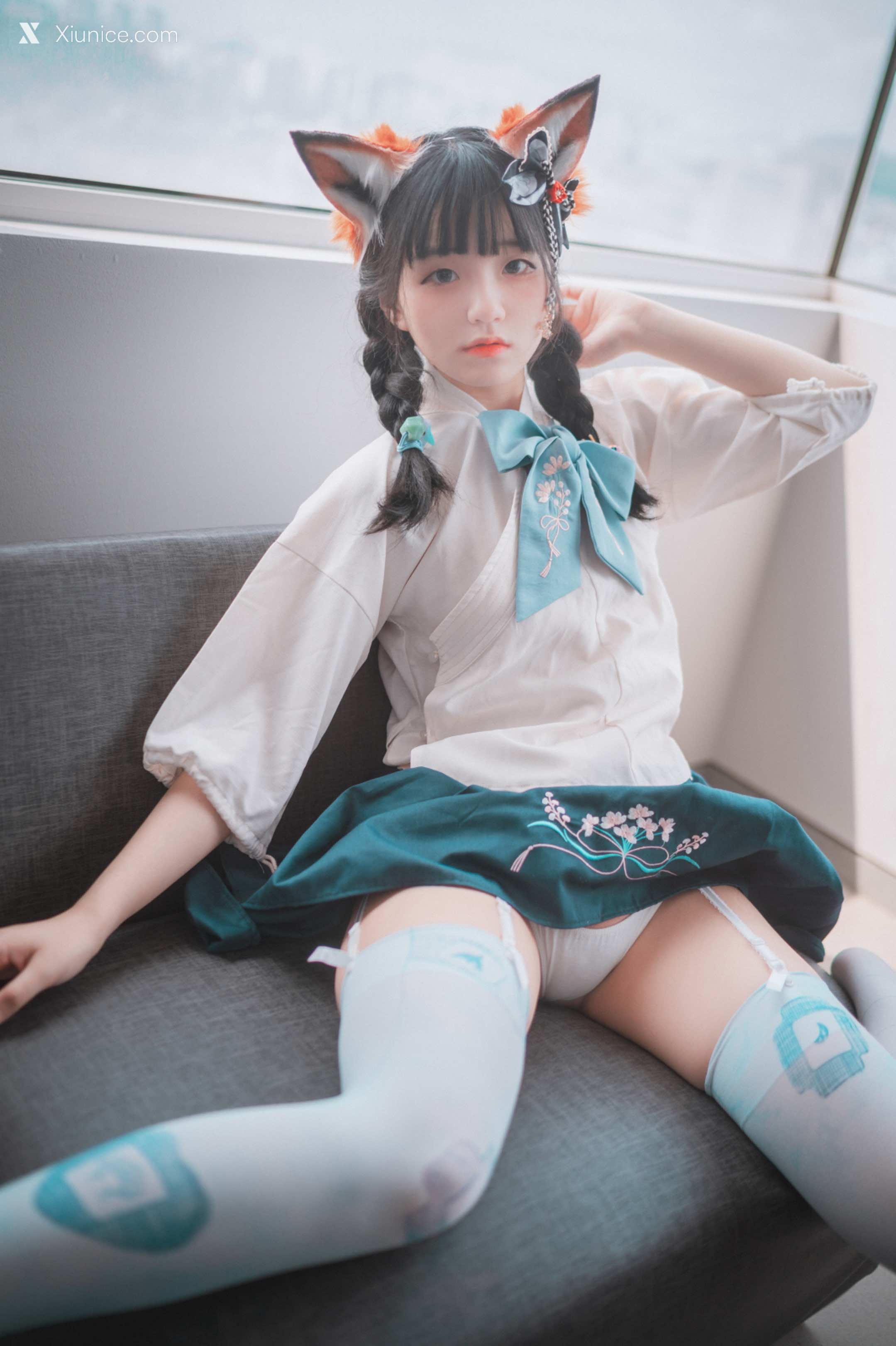 DJAWA Photo – Jeong Jenny (정제니) – Kitsune in Hanfu 4K