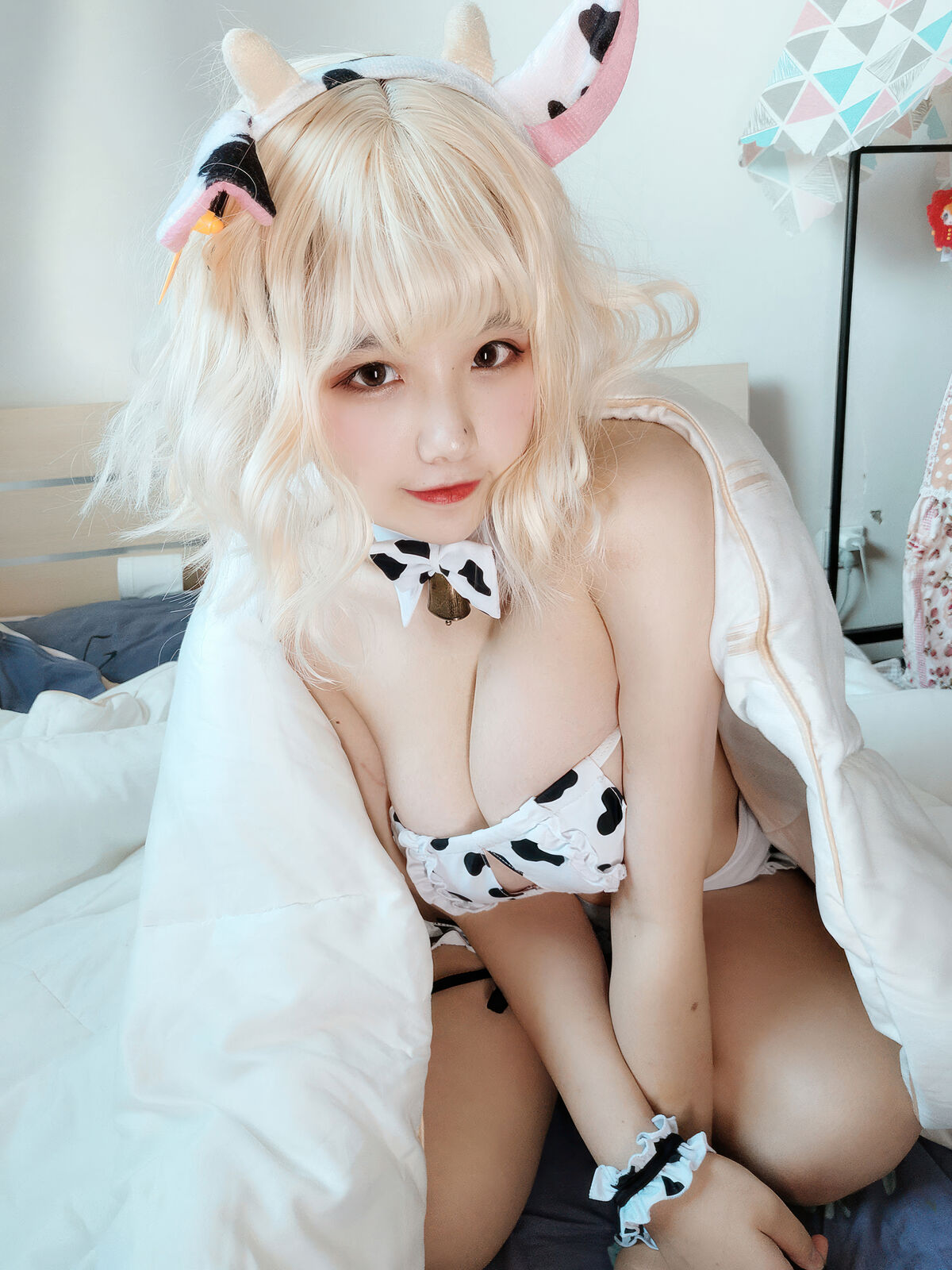 Coser@阿半今天很开心 - 奶牛比基尼