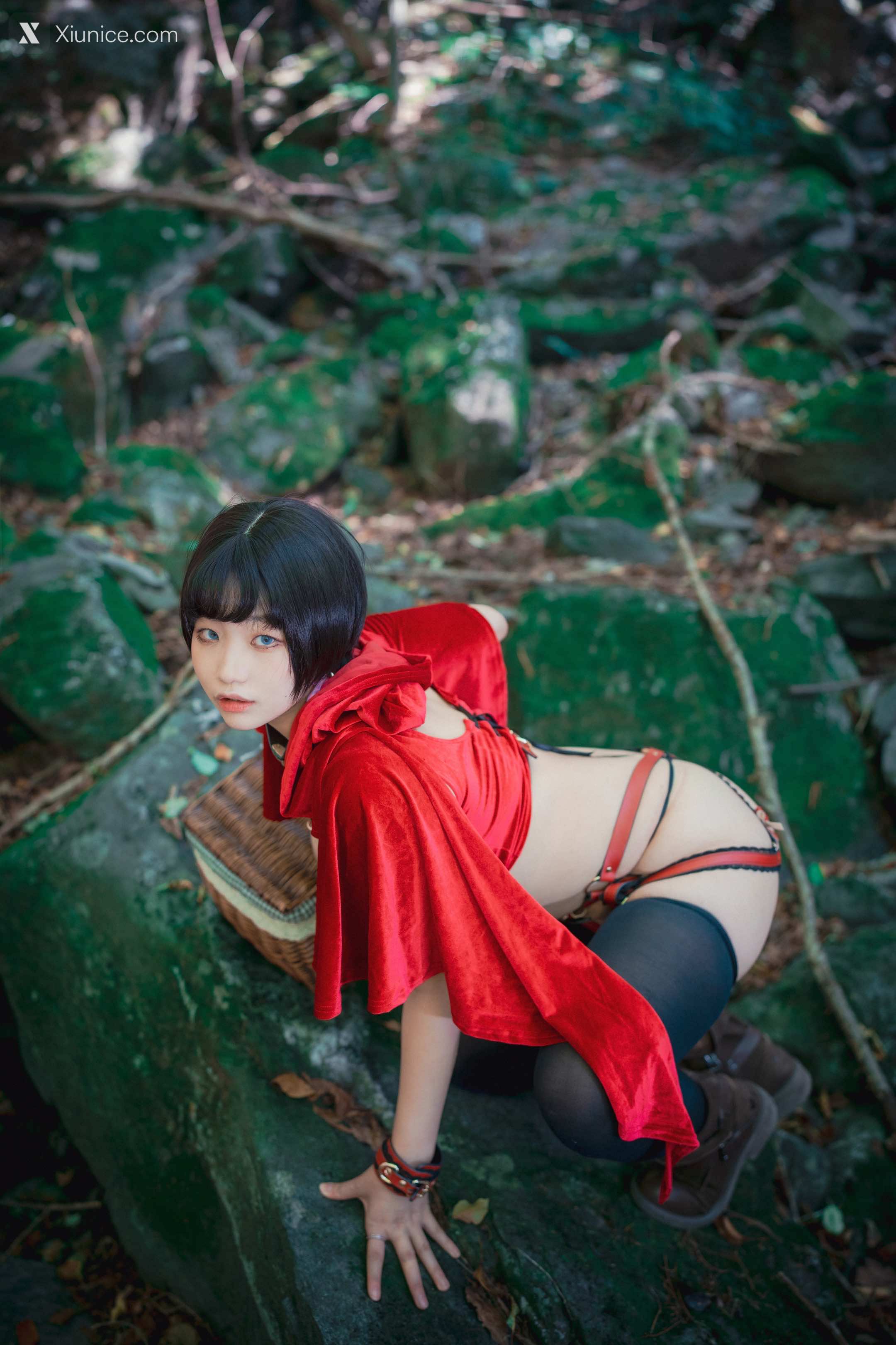 DJAWA Photo – Mimmi (밈미) – Naughty Red Hiring Hood 4K