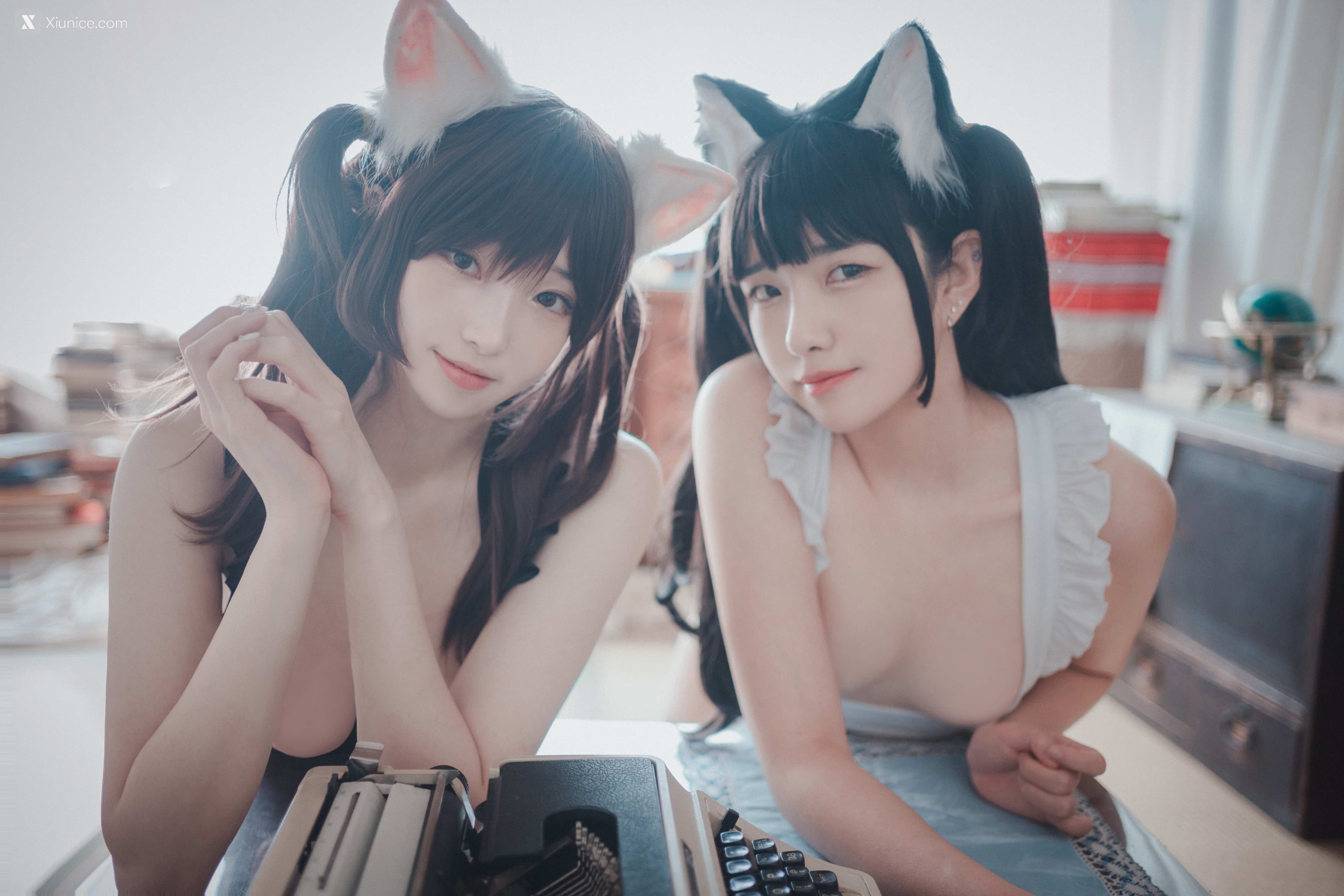 DJAWA Photo – Bambi (밤비) & Sonson (손손) – Maid Mansion W 4K