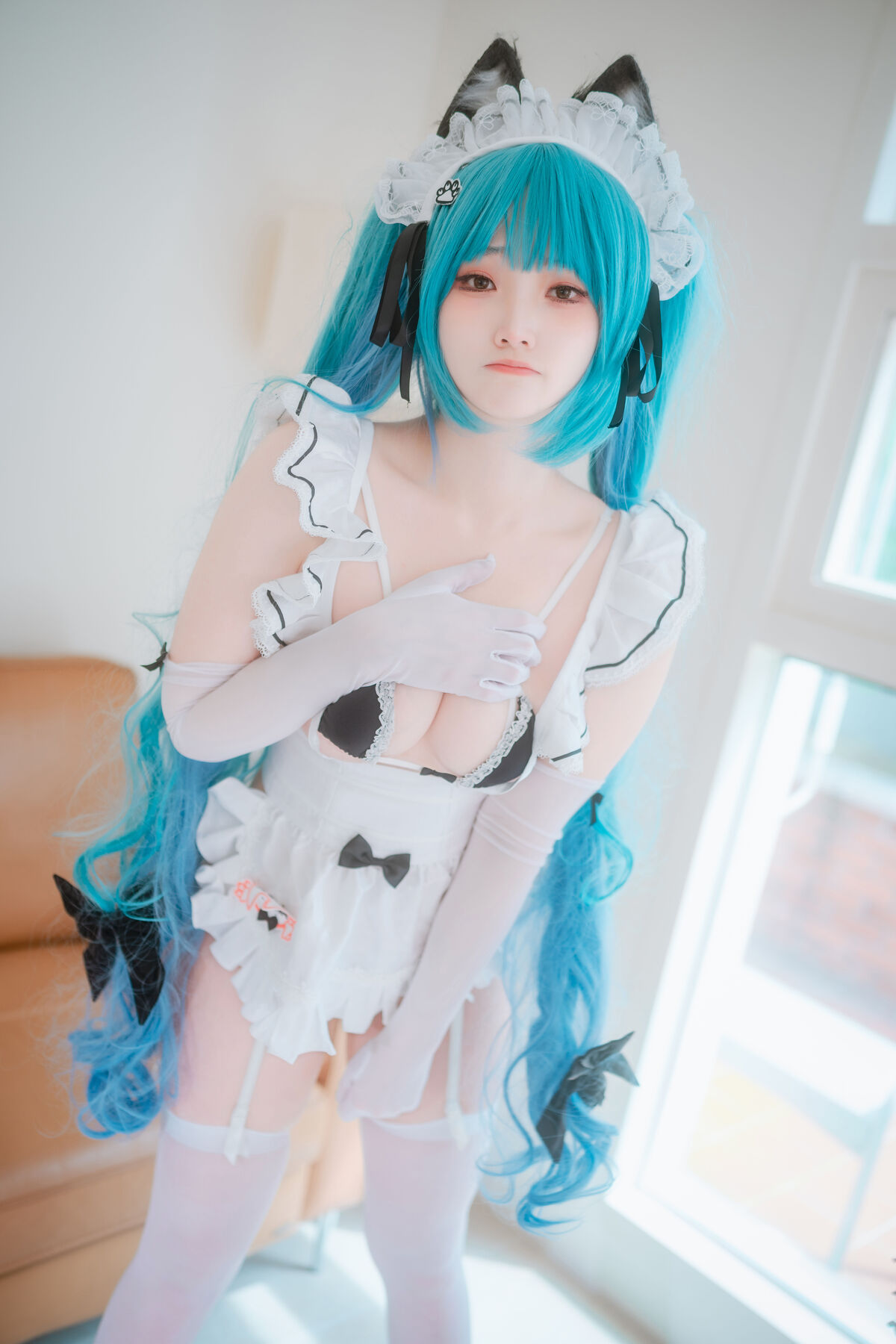 DJAWA Bambi 밤비 - Nikke Privaty Unkind Maid Part03