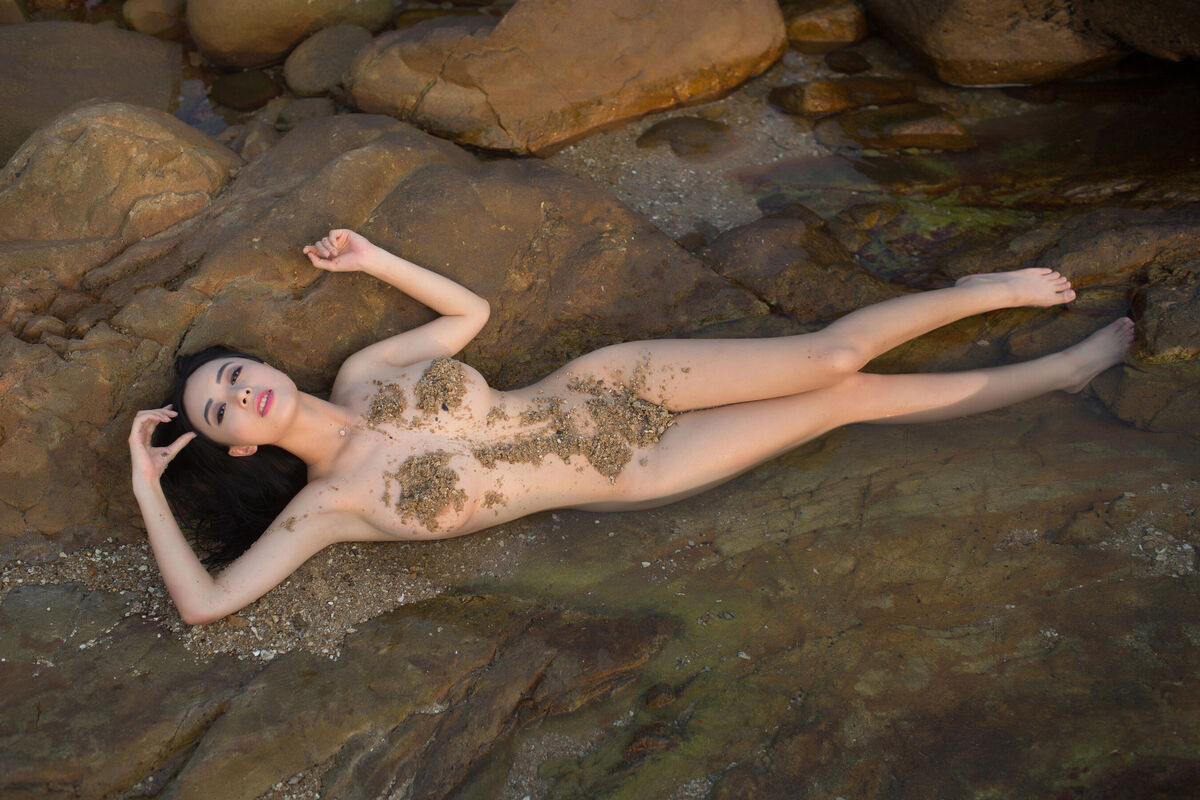 Private Photoshoot 黄可人 - 纯欲女神 户外海边私拍 Part05
