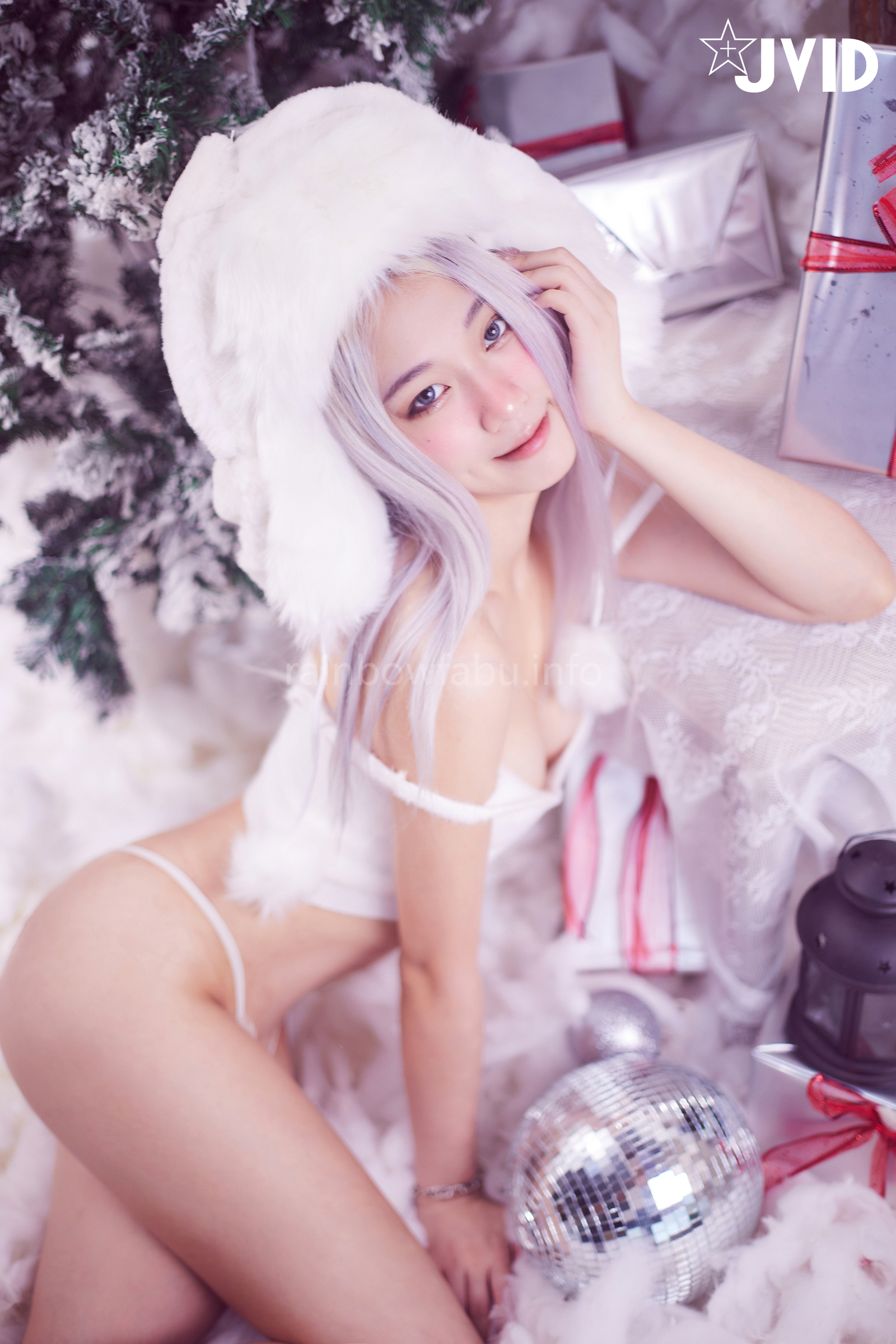 [JVID] Verna – 性感的愛死寂寞人雪女Verna陪你度過聖誕寒冬