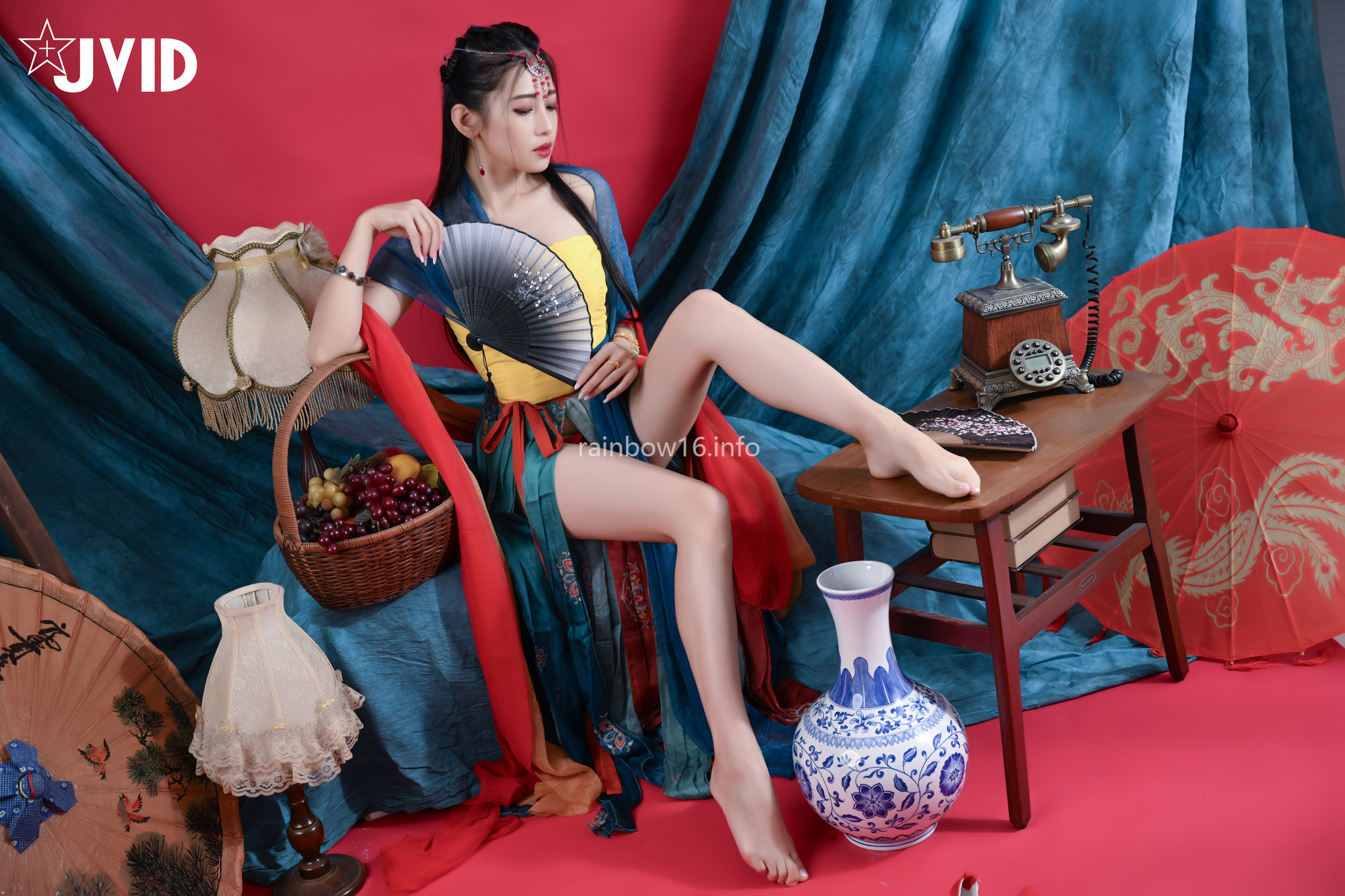 [JVID] 夏暮光 – 女神暮光敦煌風格造型服飾首度嘗試,飛越天際穿梭時空與你來場空前未有的愛戀滋味～